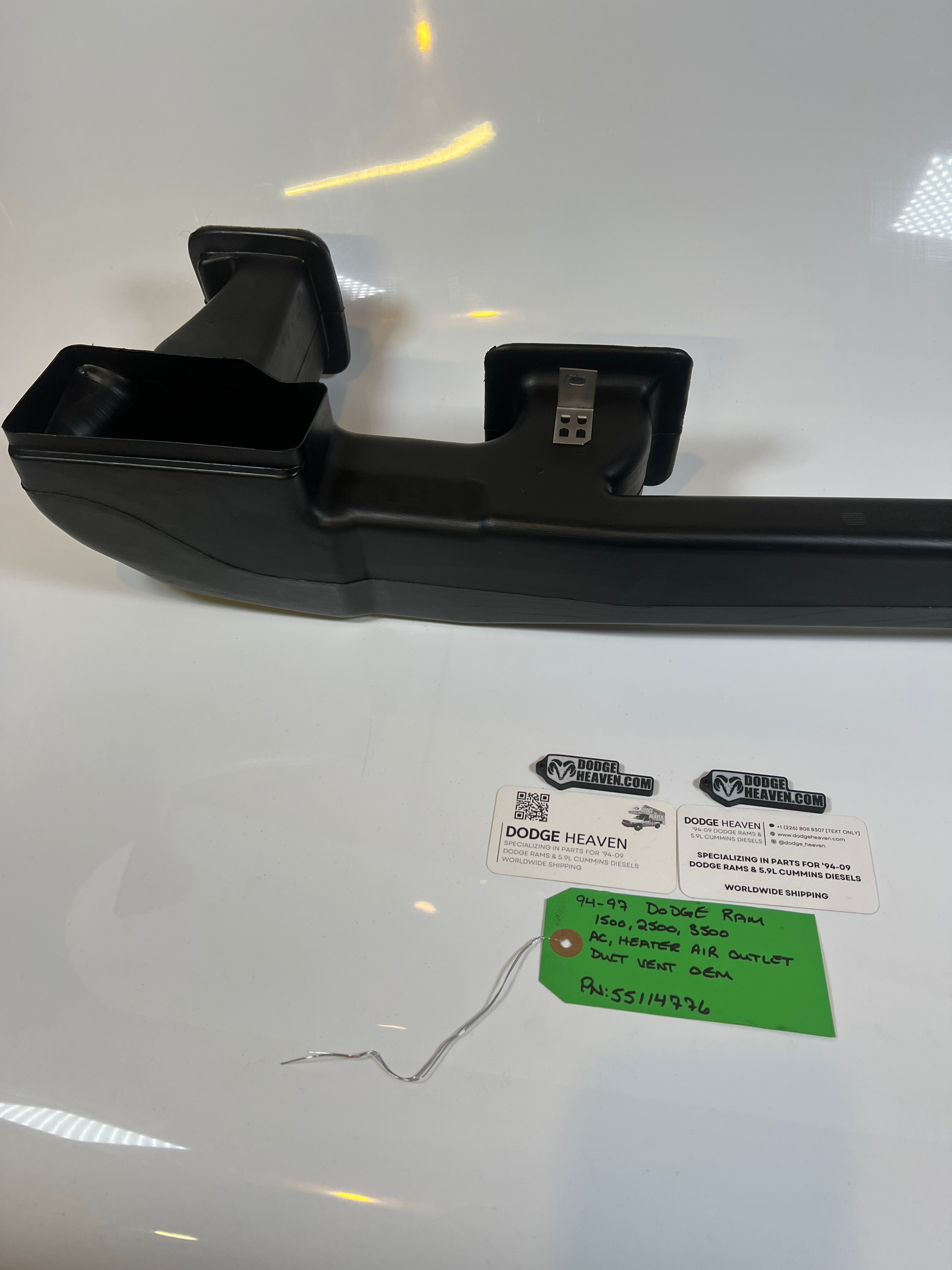 1994-1997 Dodge Ram Air Outlet Dash Vent Duct Work