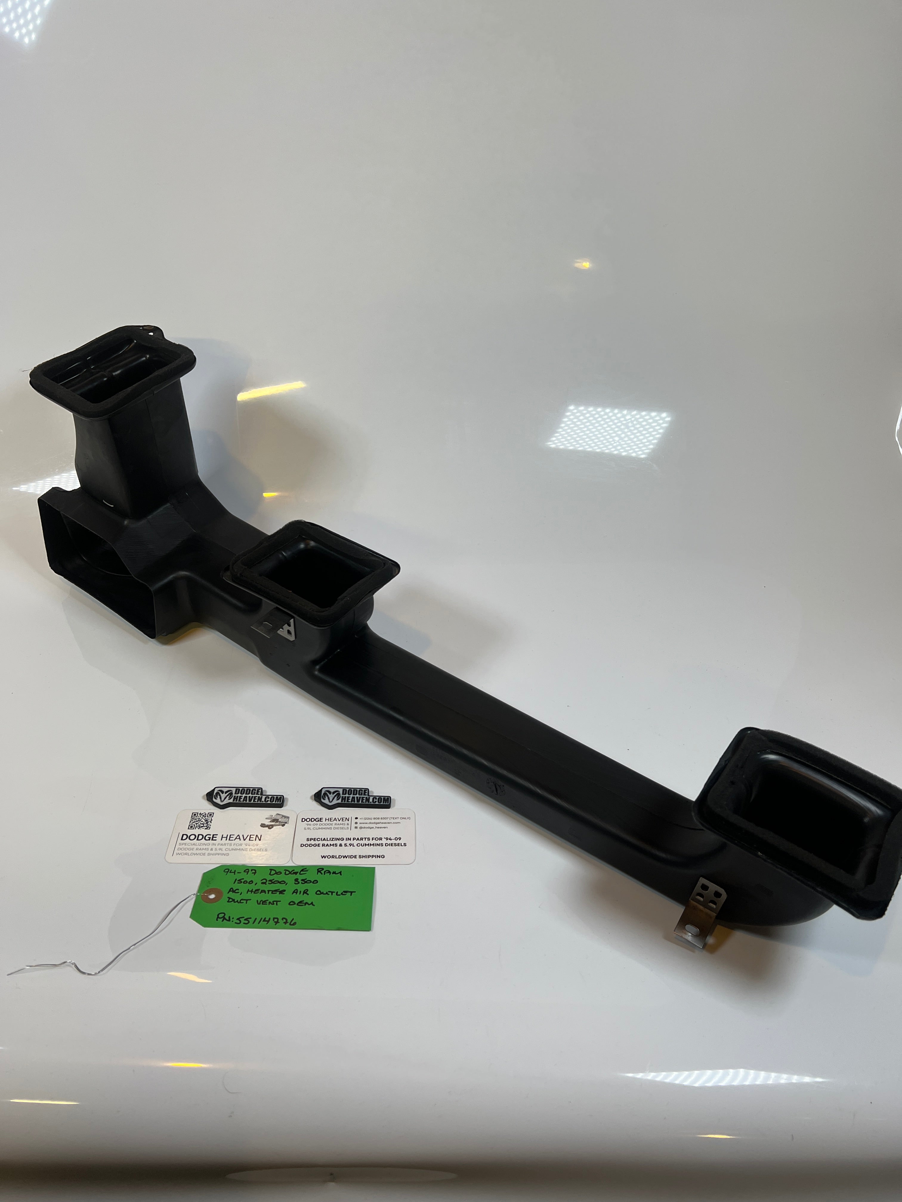 1994-1997 Dodge Ram Air Outlet Dash Vent Duct Work