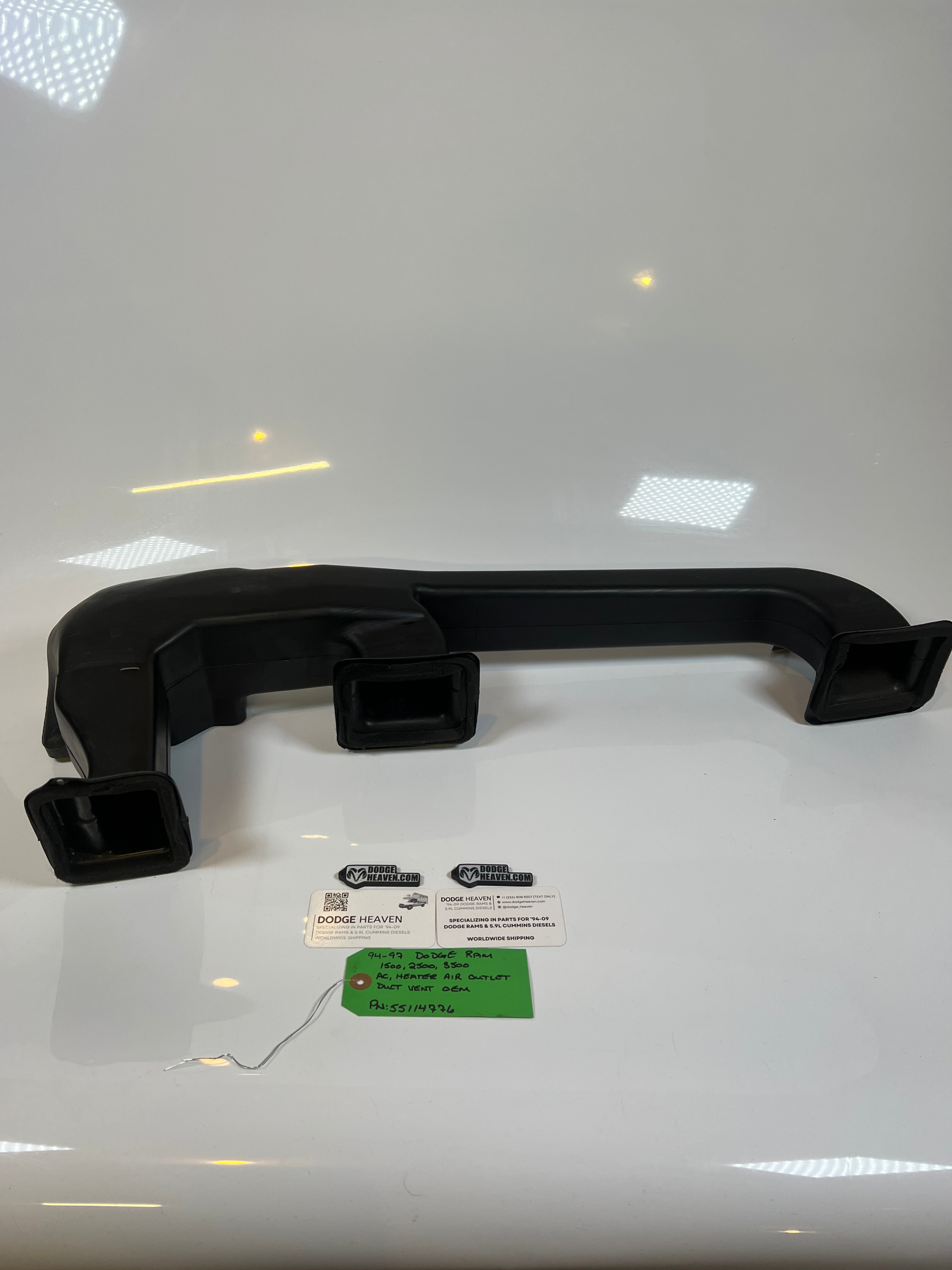 1994-1997 Dodge Ram Air Outlet Dash Vent Duct Work