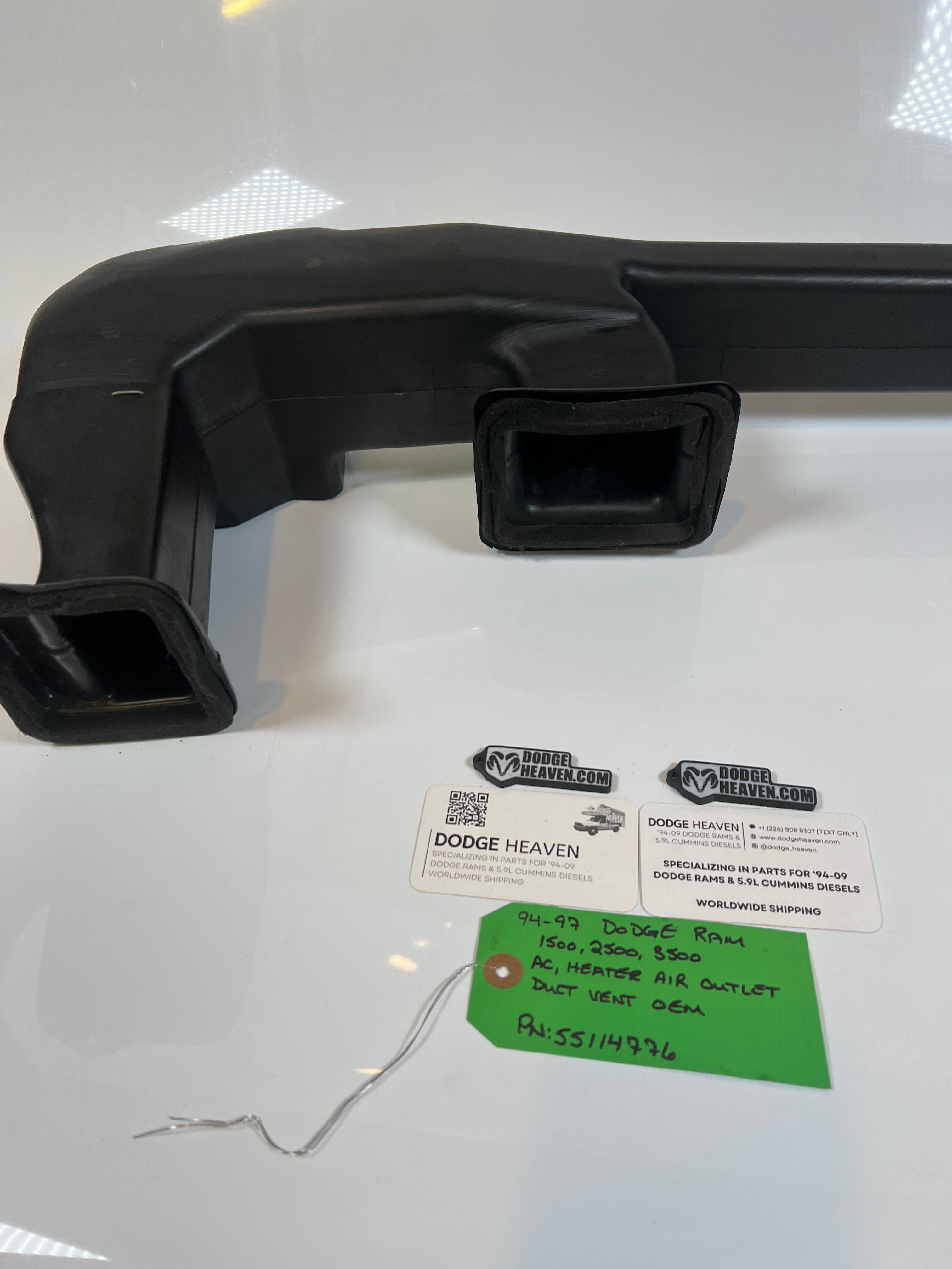 1994-1997 Dodge Ram Air Outlet Dash Vent Duct Work