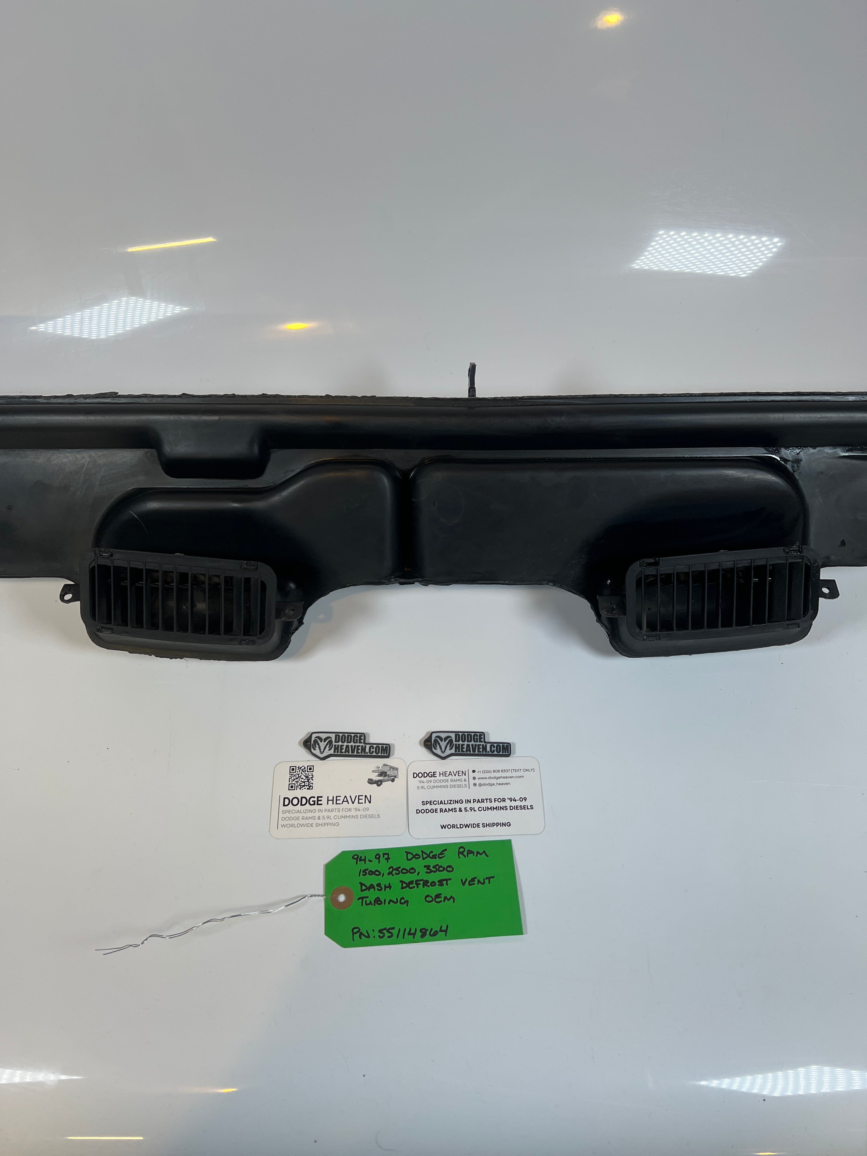 1994-1997 Dodge Ram Defrost Dash Vent Duct Work 1500 2500 3500