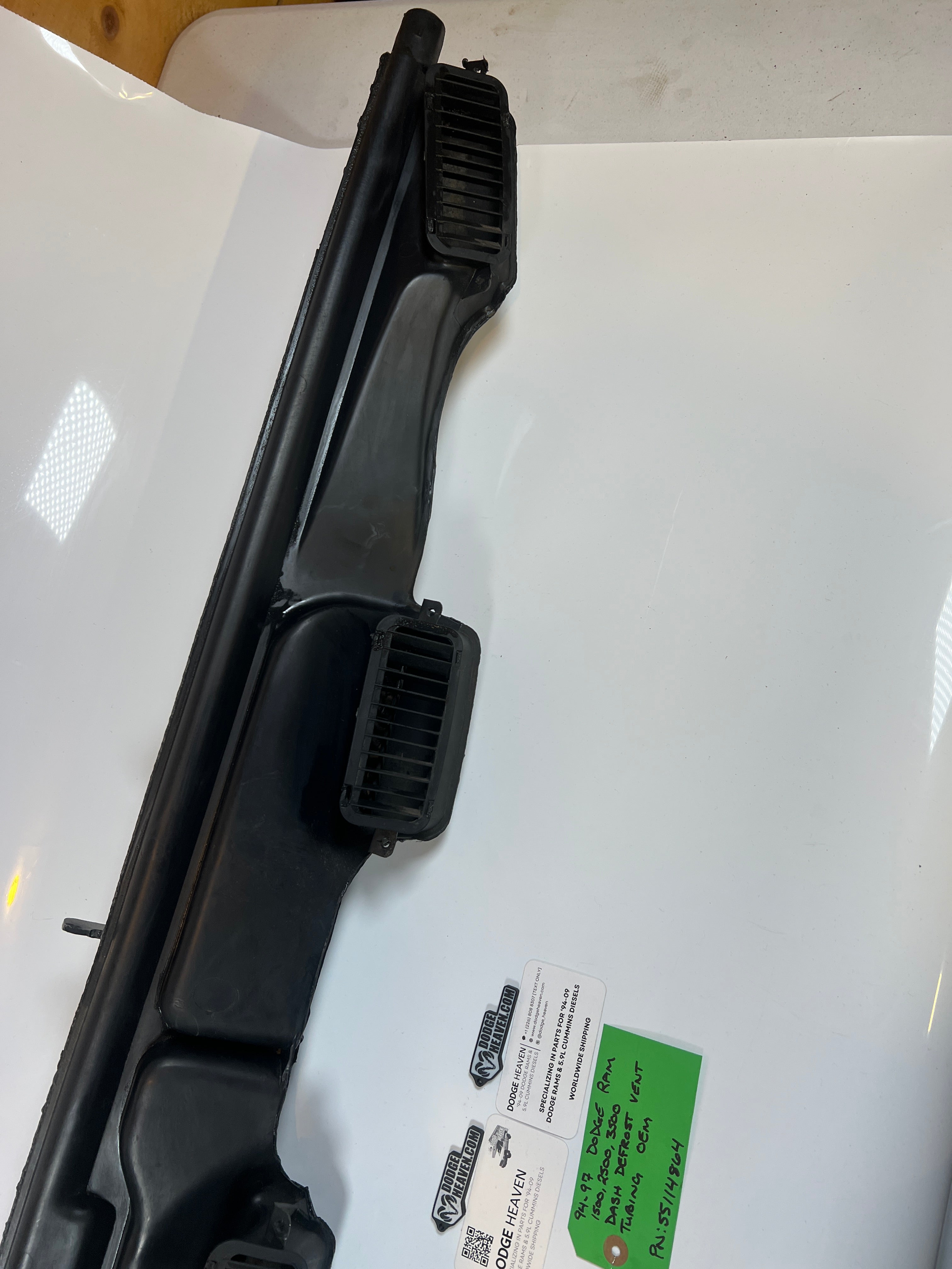 1994-1997 Dodge Ram Defrost Dash Vent Duct Work 1500 2500 3500