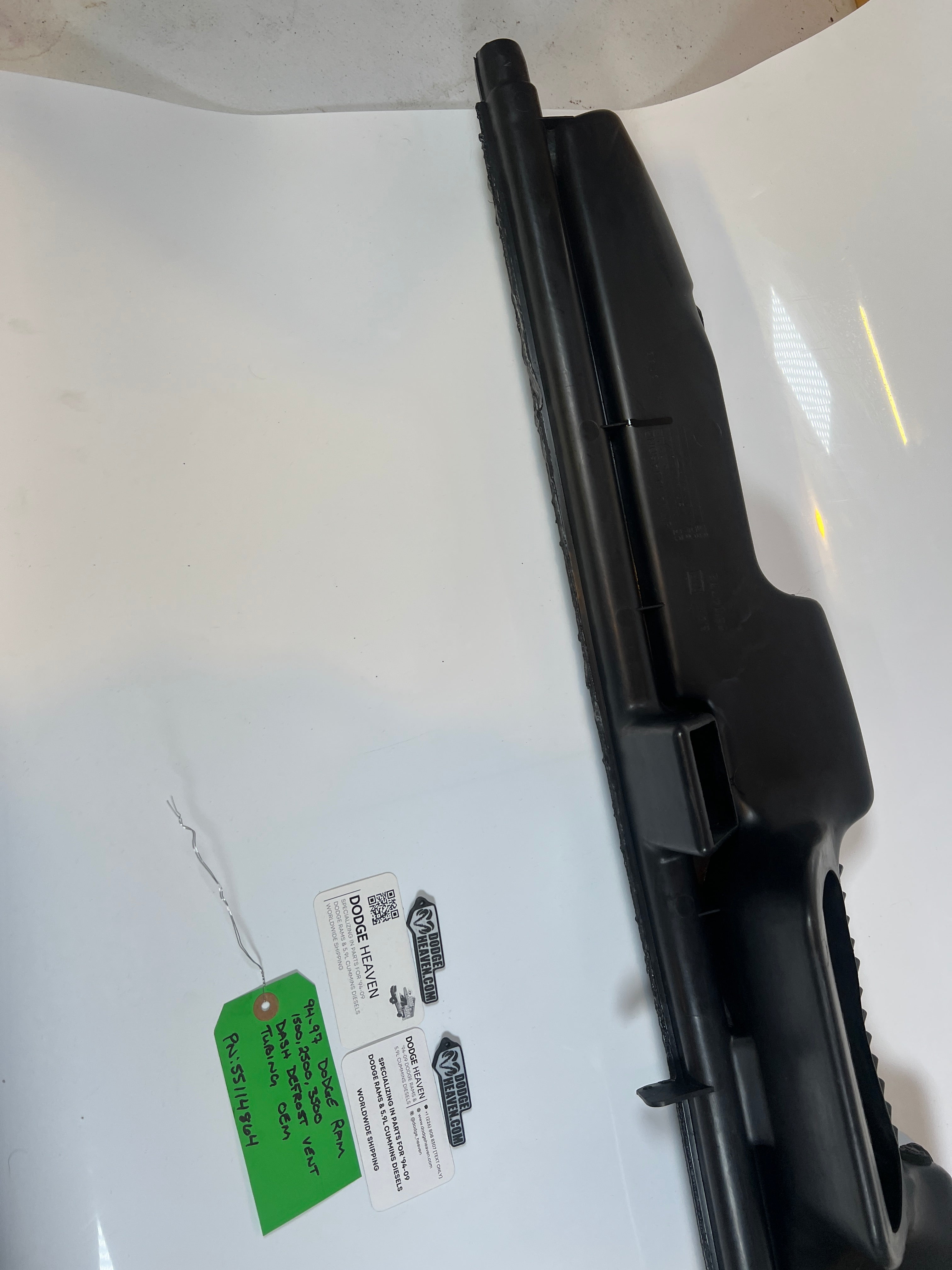 1994-1997 Dodge Ram Defrost Dash Vent Duct Work 1500 2500 3500