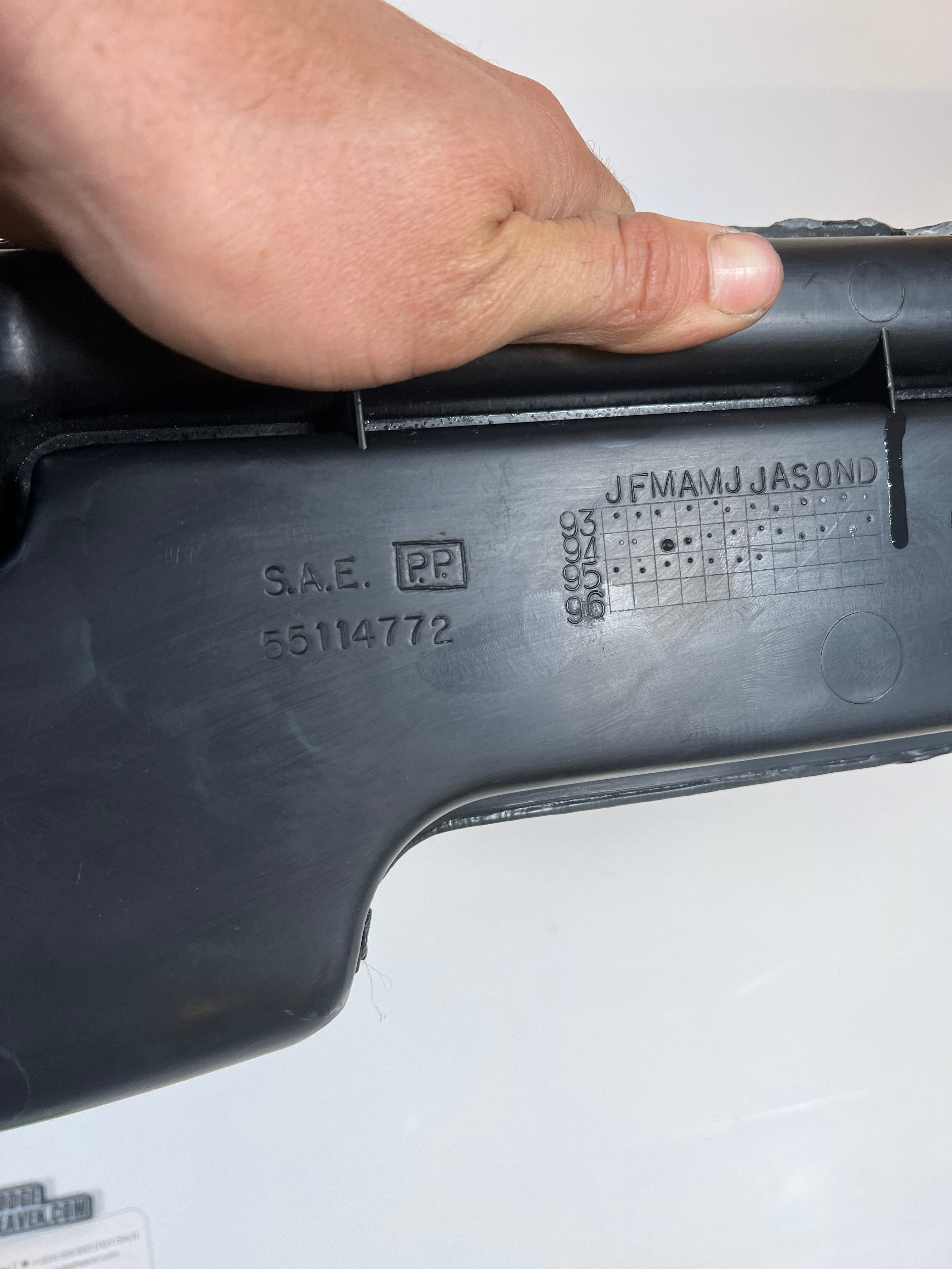 1994-1997 Dodge Ram Defrost Dash Vent Duct Work 1500 2500 3500