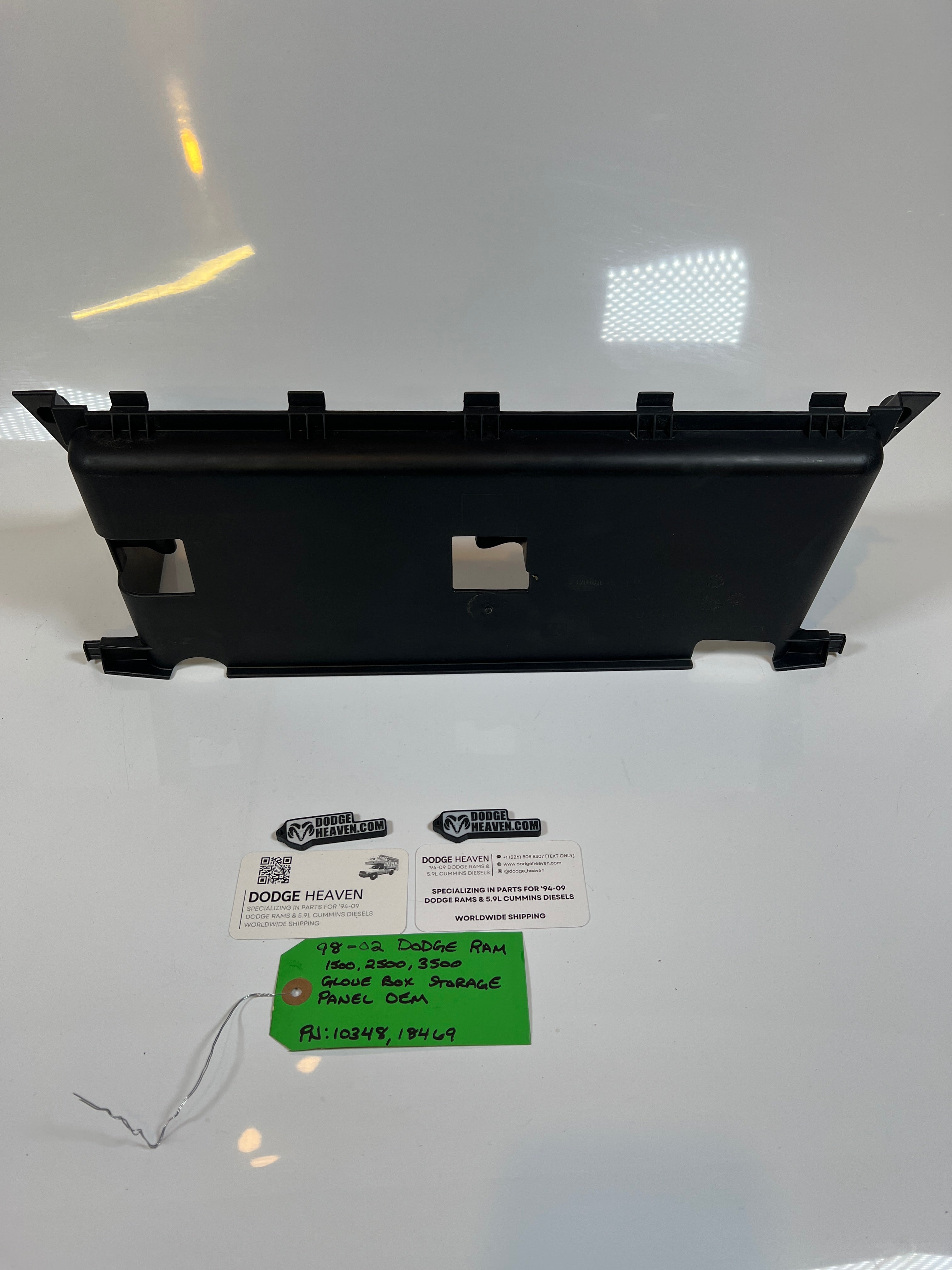 1998-2002 Dodge Ram Glove Box Rear Storage Panel 1500 2500 3500