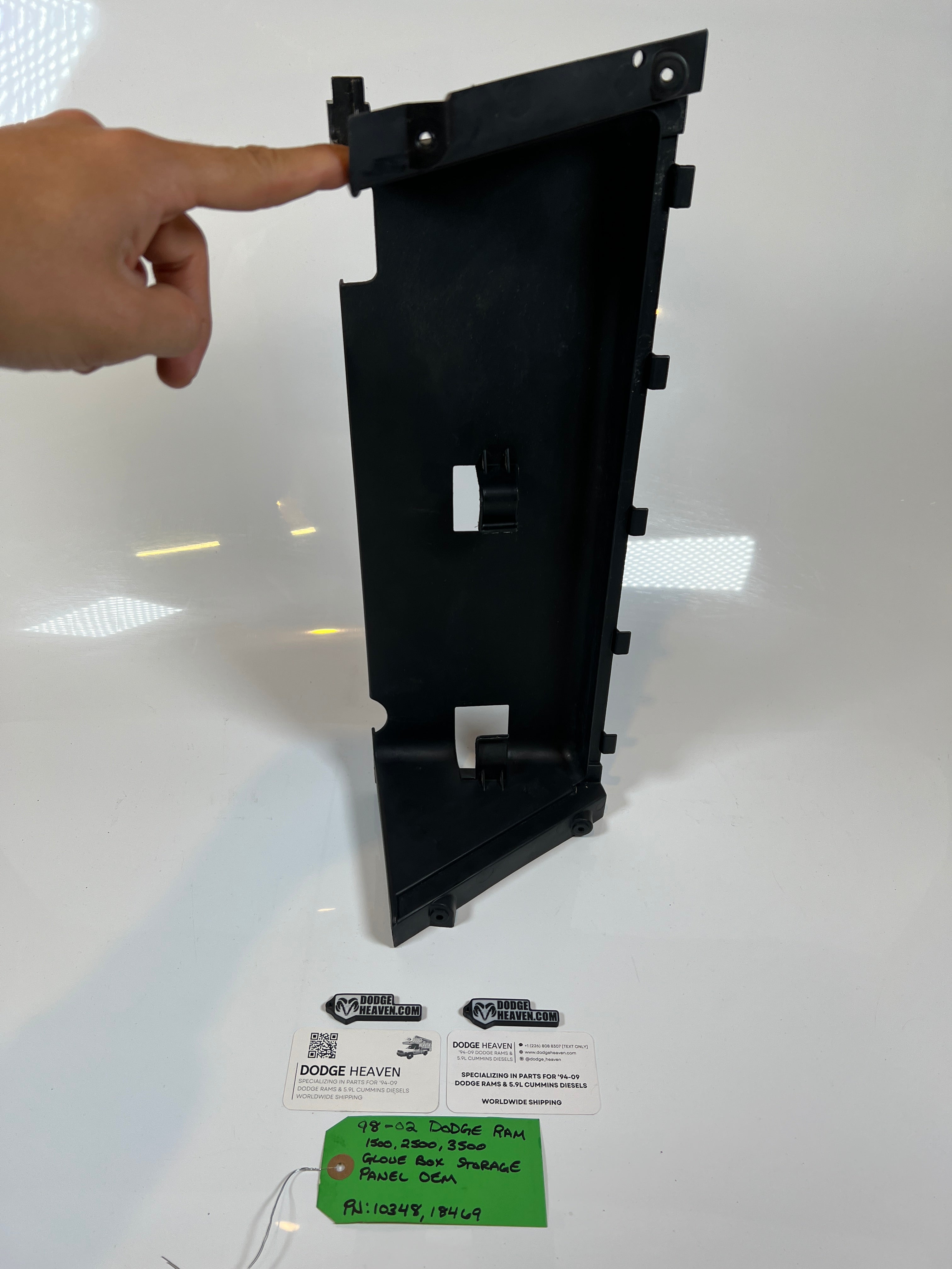 1998-2002 Dodge Ram Glove Box Rear Storage Panel 1500 2500 3500