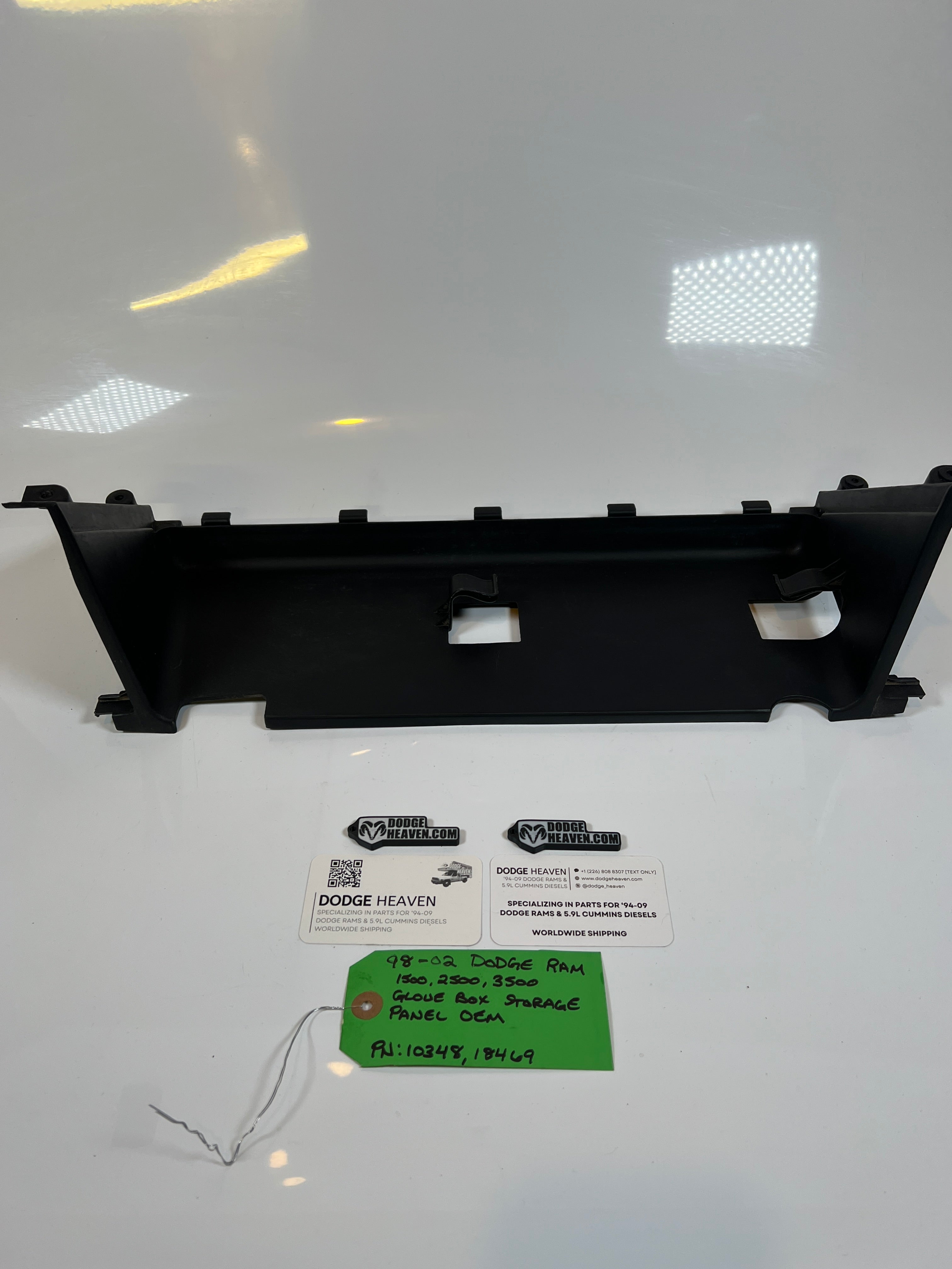 1998-2002 Dodge Ram Glove Box Rear Storage Panel 1500 2500 3500