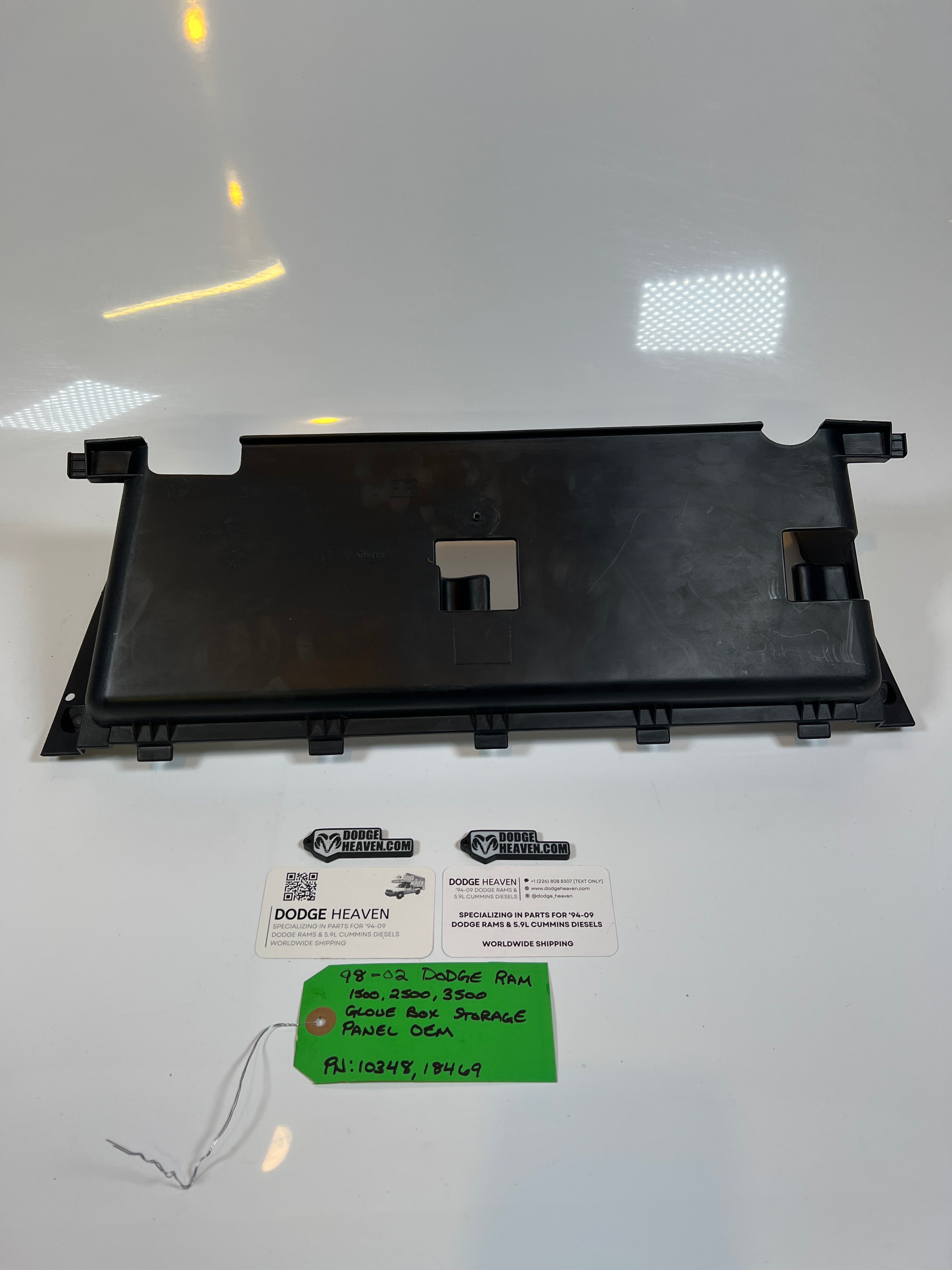 1998-2002 Dodge Ram Glove Box Rear Storage Panel 1500 2500 3500