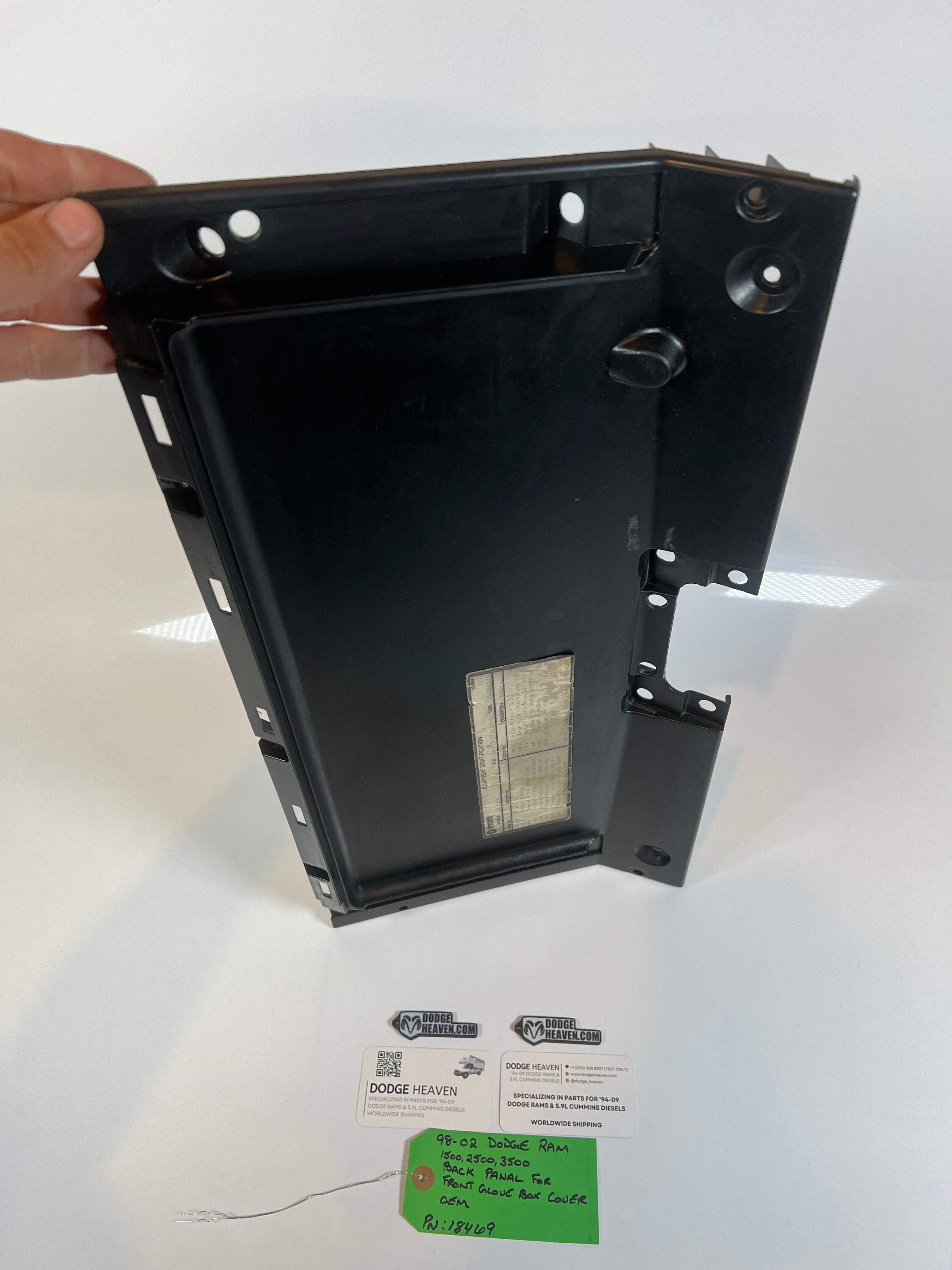 1998-2002 Dodge Ram Glove Box Inner Front Panel 1500 2500 3500