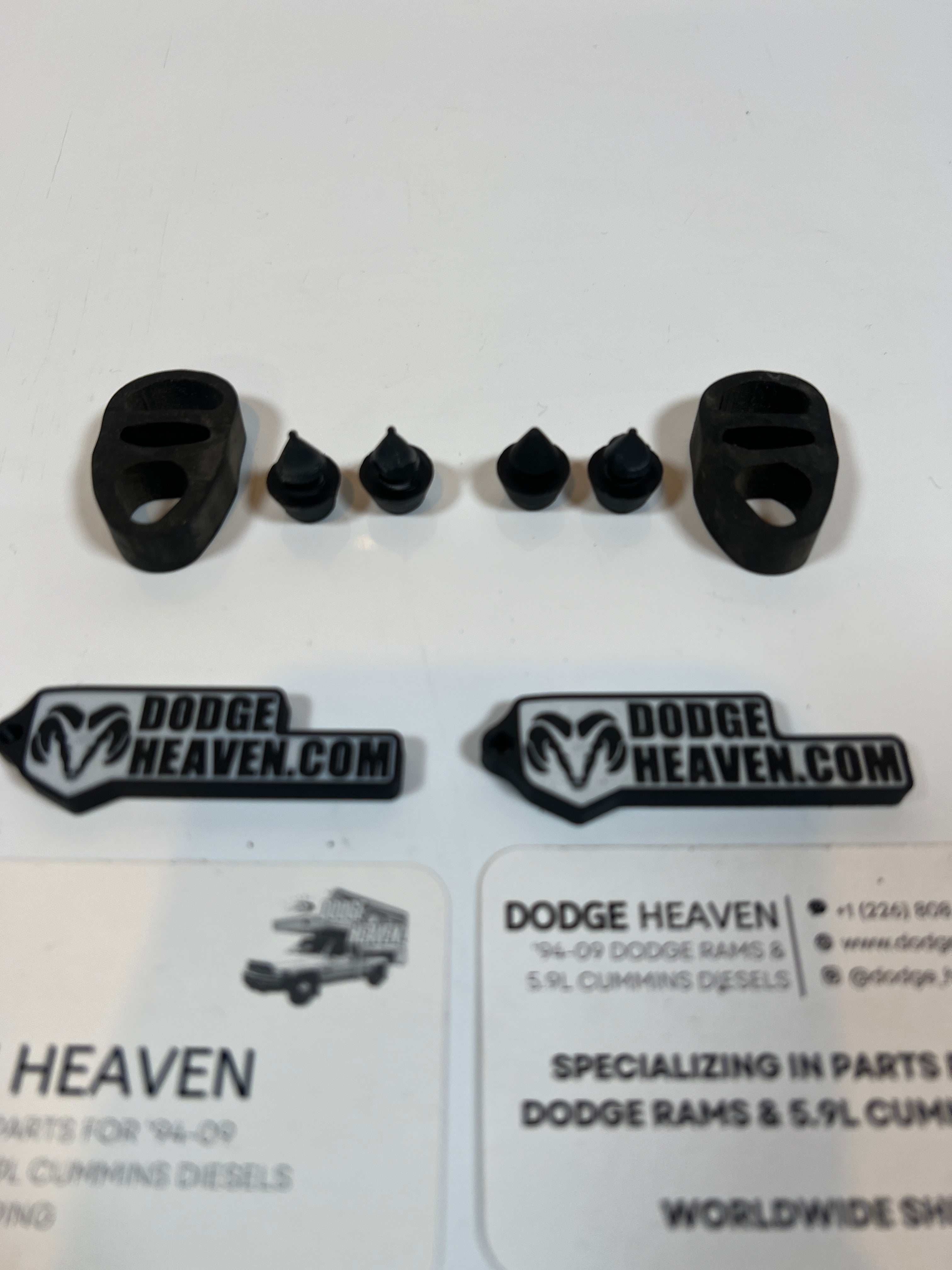 1998-2002 Dodge Ram Glove Box Rubber Insulators 6 PCS 1500 2500 3500