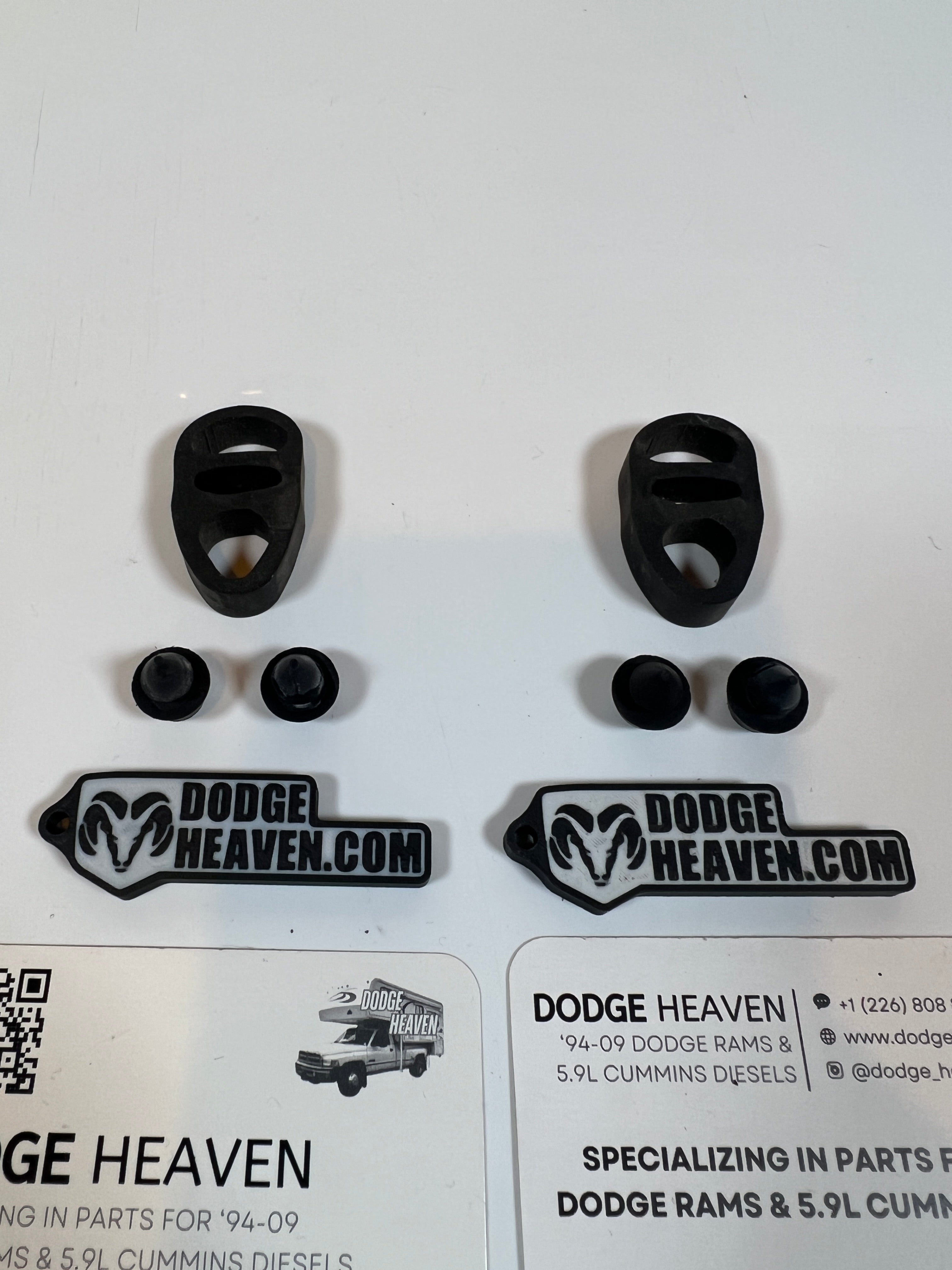 1998-2002 Dodge Ram Glove Box Rubber Insulators 6 PCS 1500 2500 3500