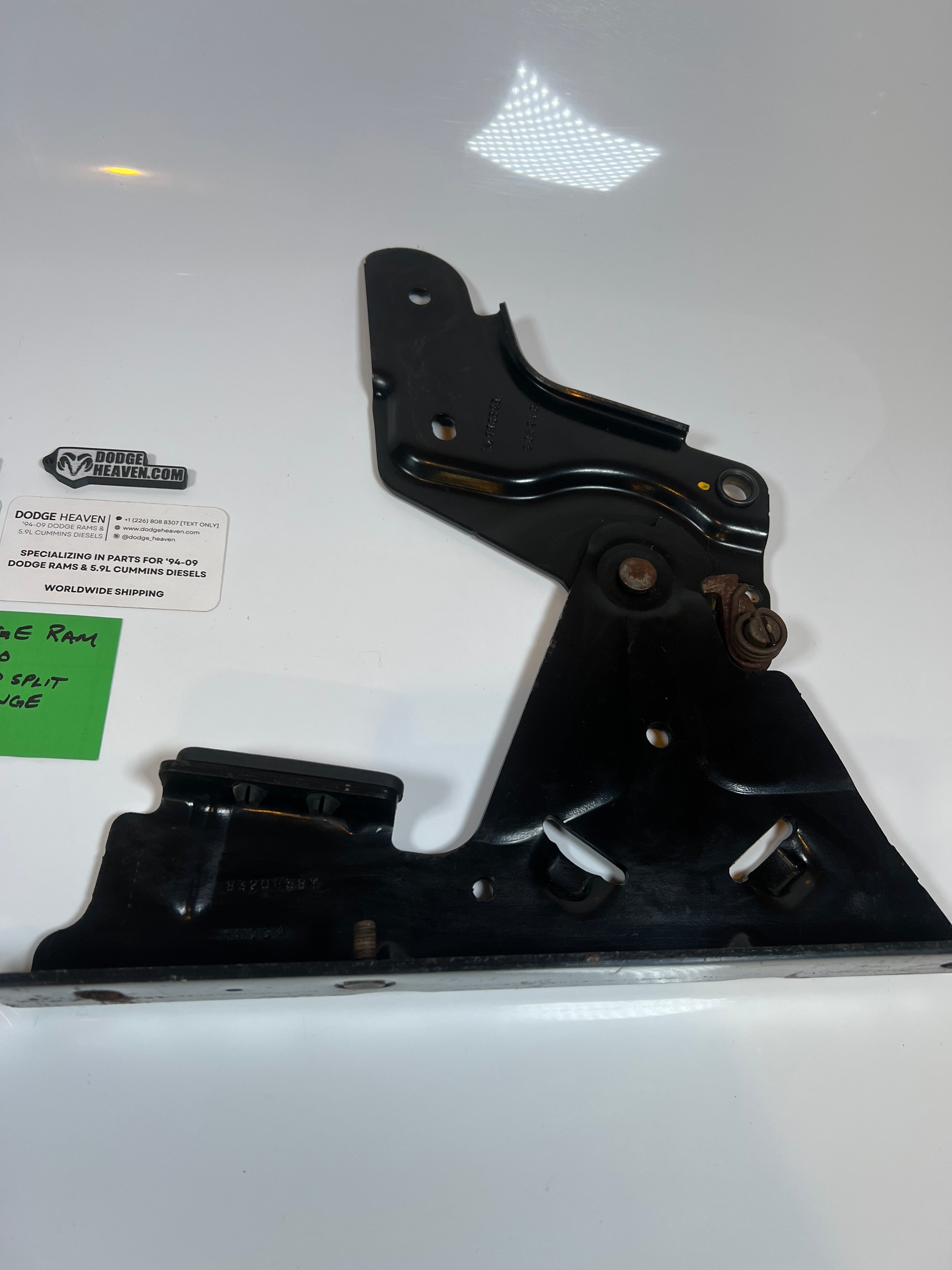 2002-2009 Dodge Ram Driver / LH 40 Split Rear Seat Hinge Bracket