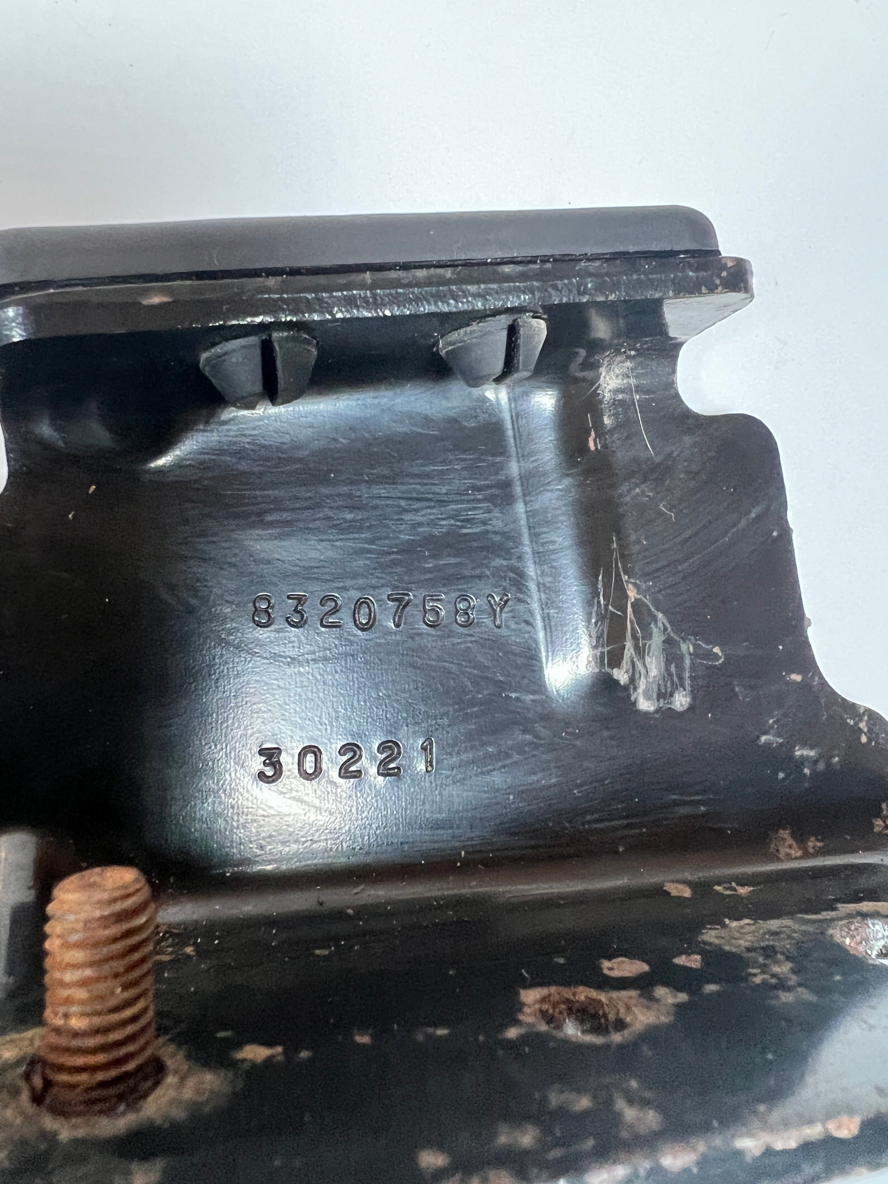 2002-2009 Dodge Ram Driver / RH 60 Split Rear Seat Hinge Brackets