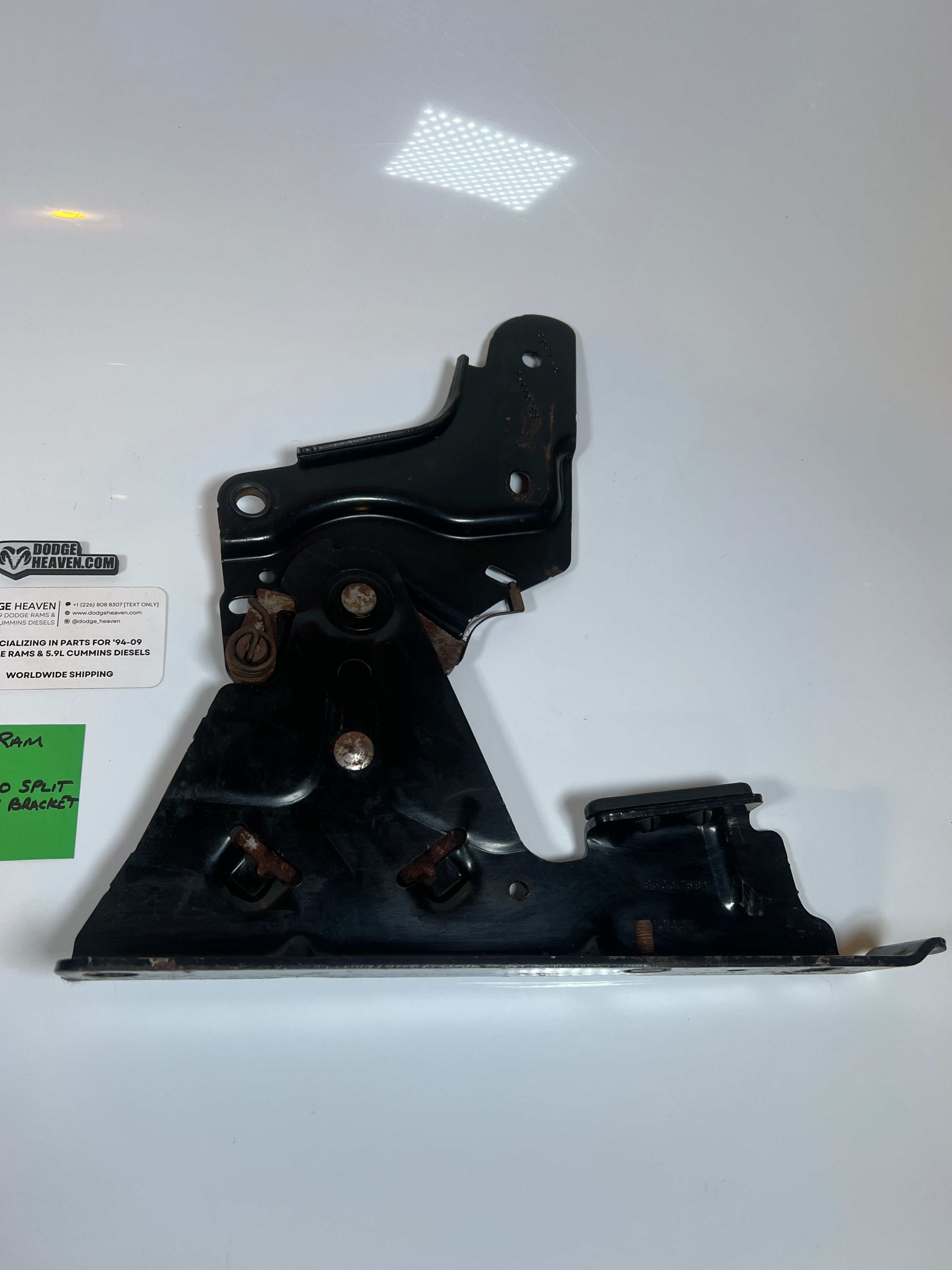 2002-2009 Dodge Ram Driver / RH 60 Split Rear Seat Hinge Brackets