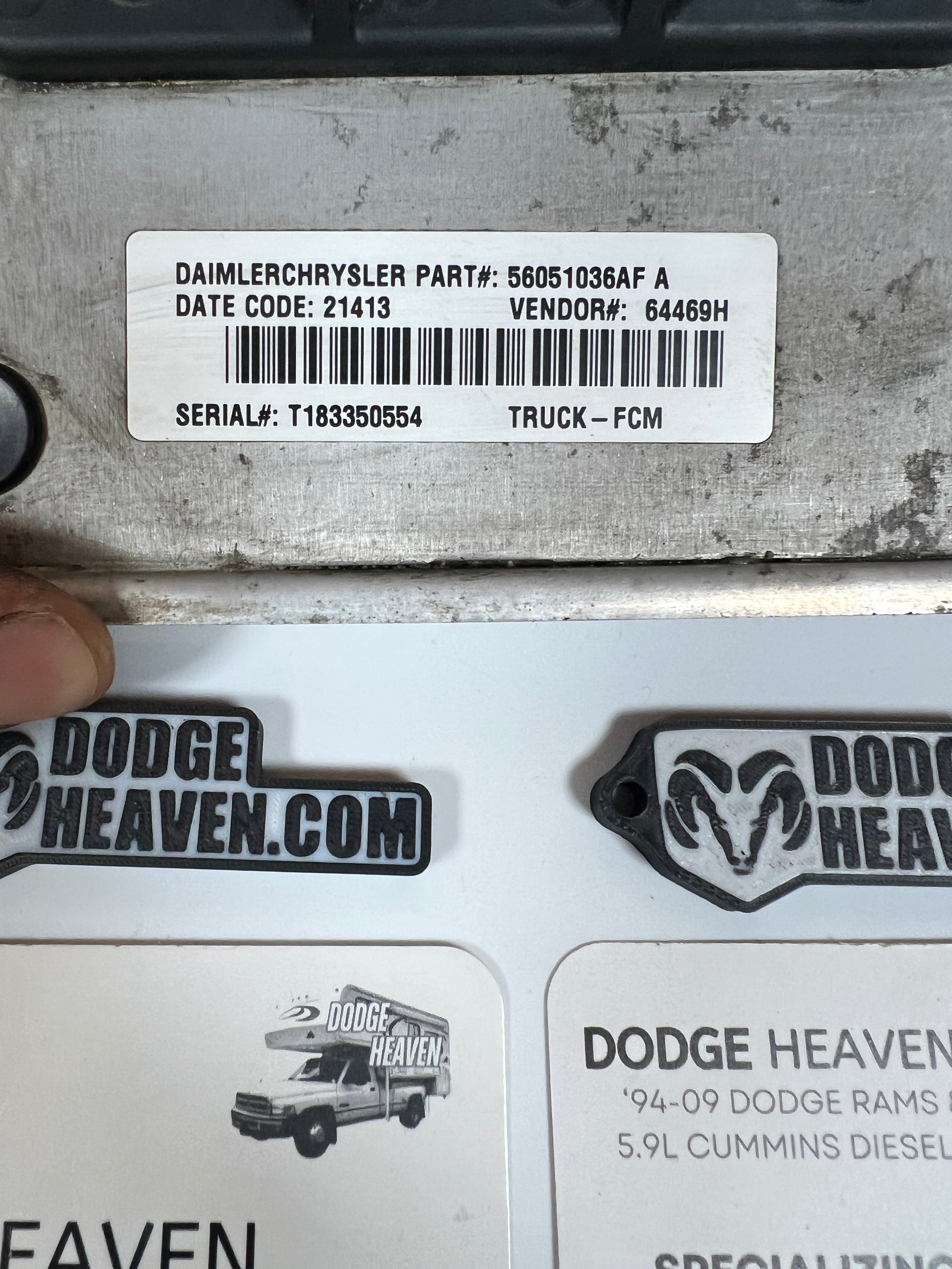 2002-2005 Dodge Ram 1500 2500 3500 FCM Front Control Module