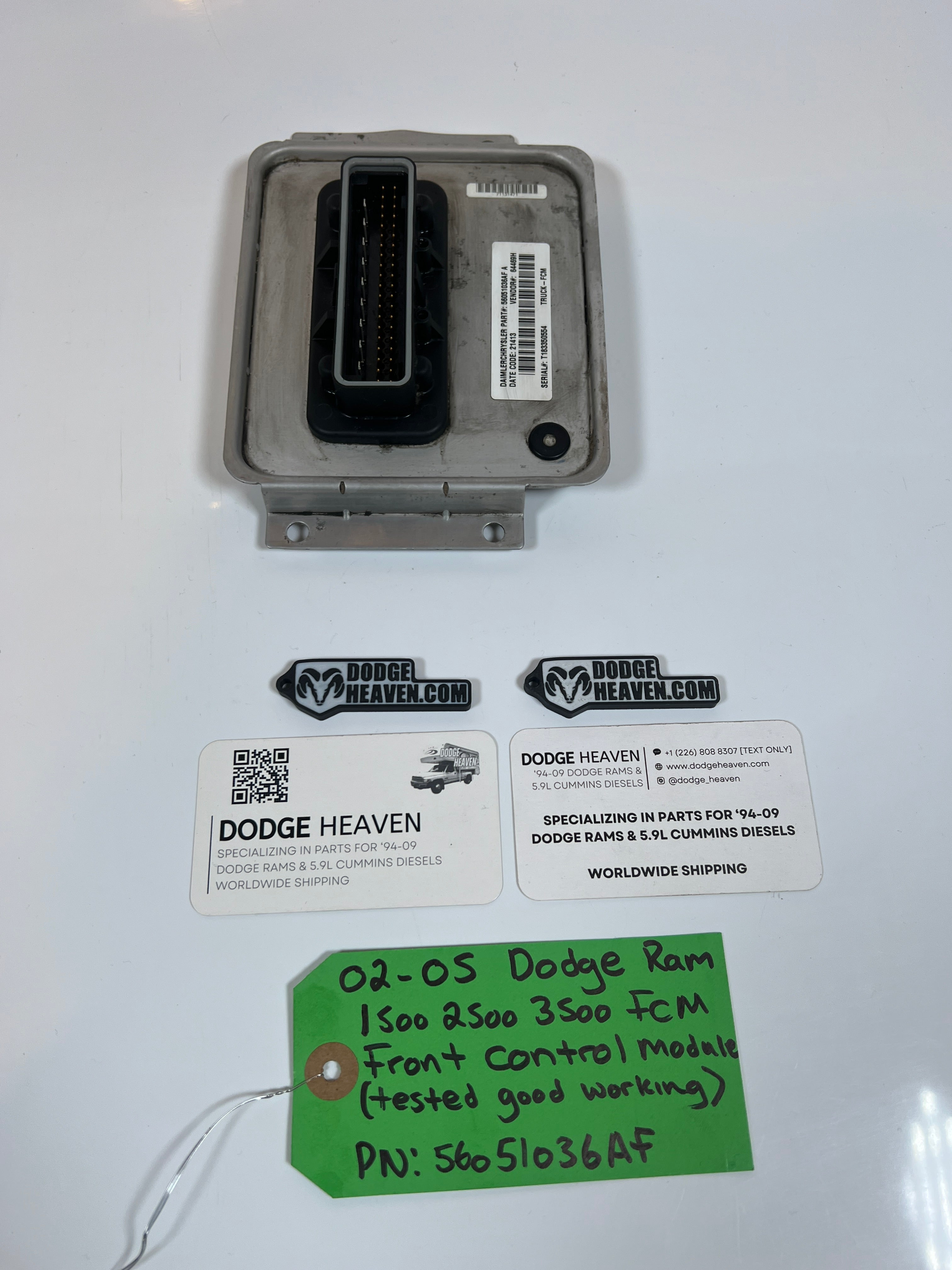 2002-2005 Dodge Ram 1500 2500 3500 FCM Front Control Module