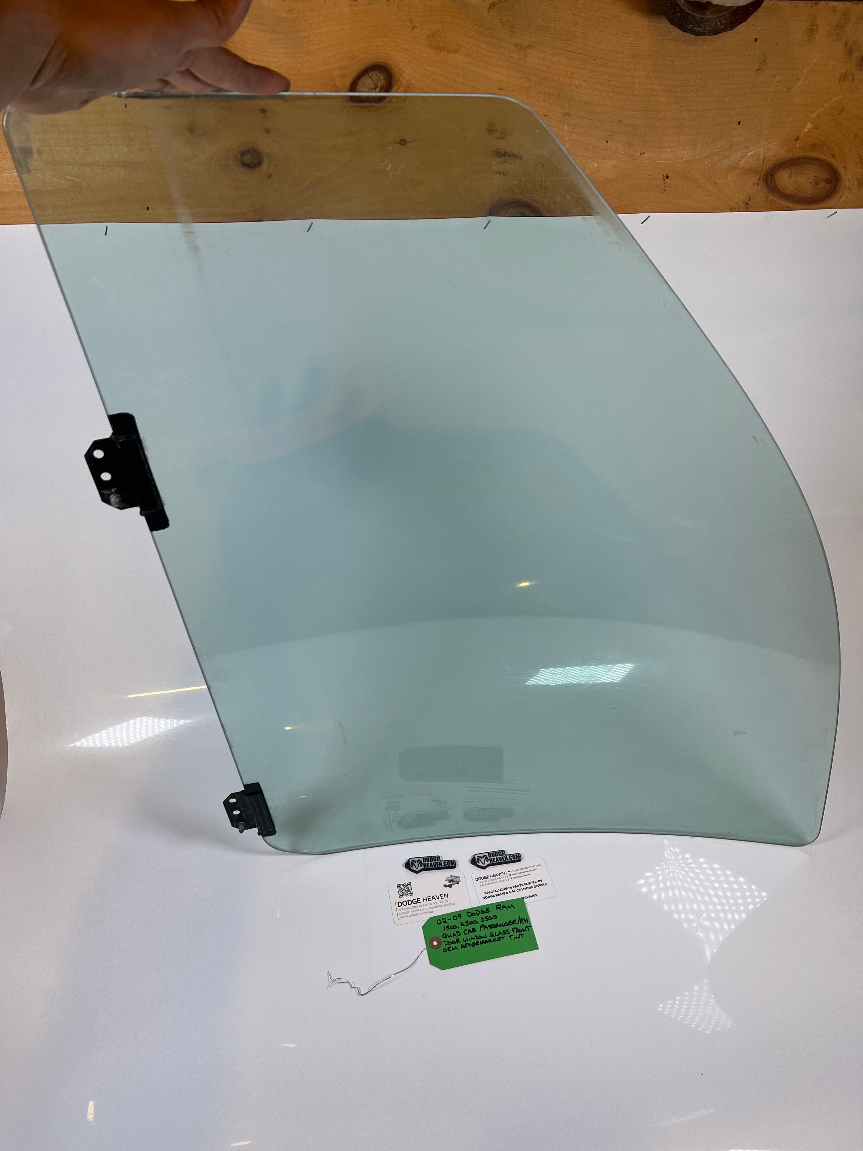 2002-2009 Dodge Ram Front Passenger Door Window Glass Quad Cab RH