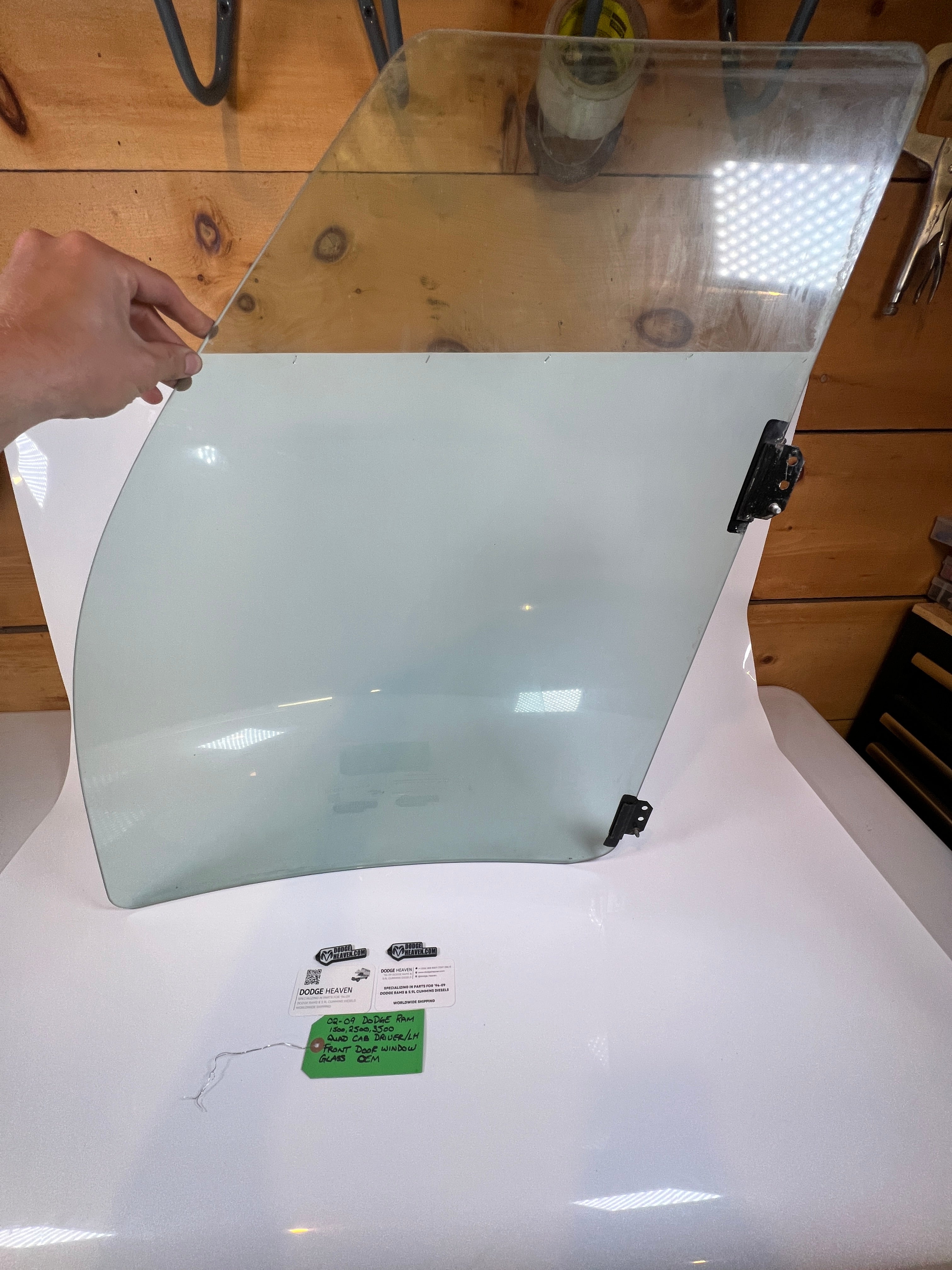 2002-2009 Dodge Ram Front Passenger Door Window Glass Quad Cab RH