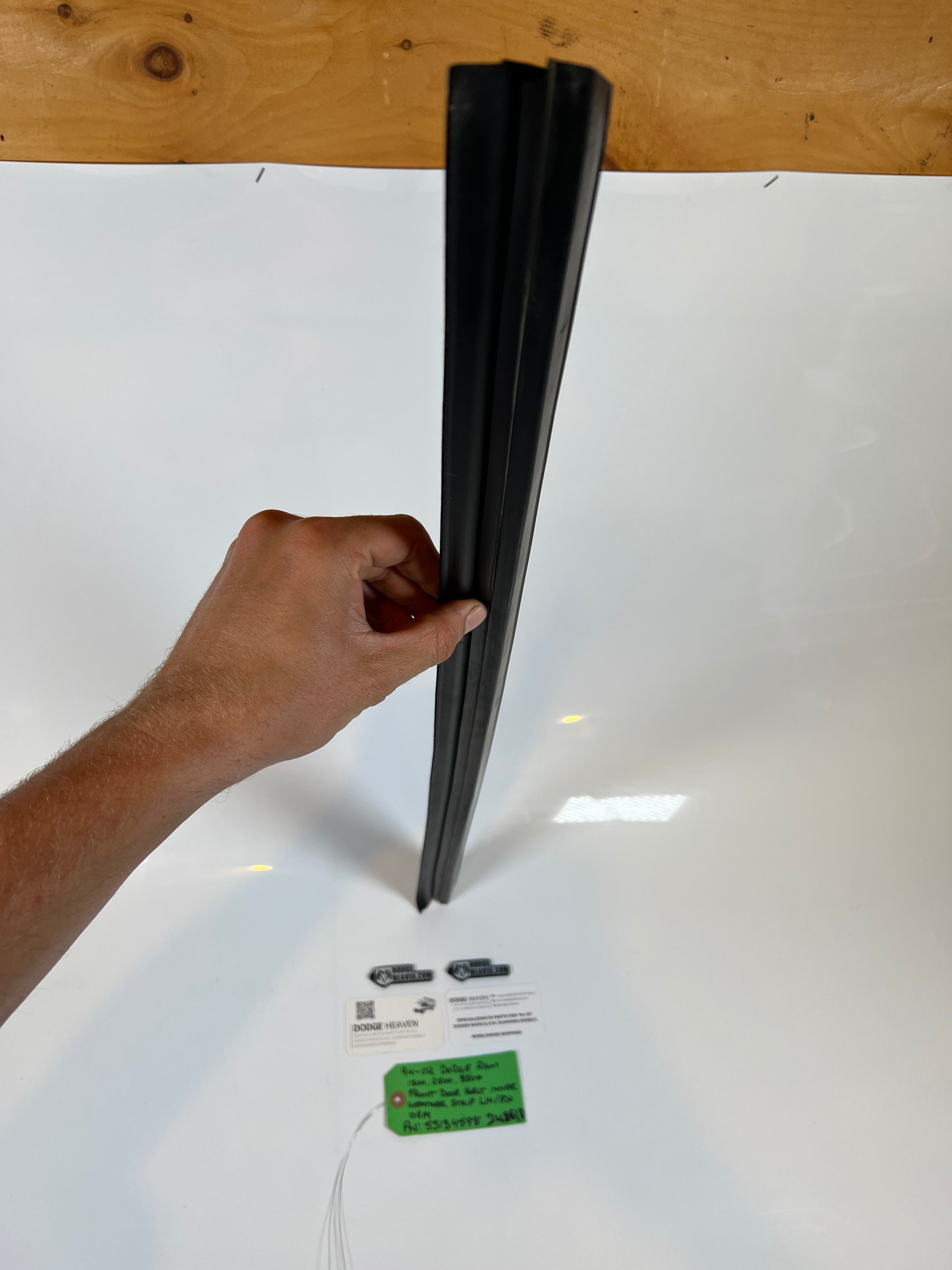 1994-2002 Dodge Ram 1500 2500 3500 Front Door belt Inner Weather Strip LH/RH