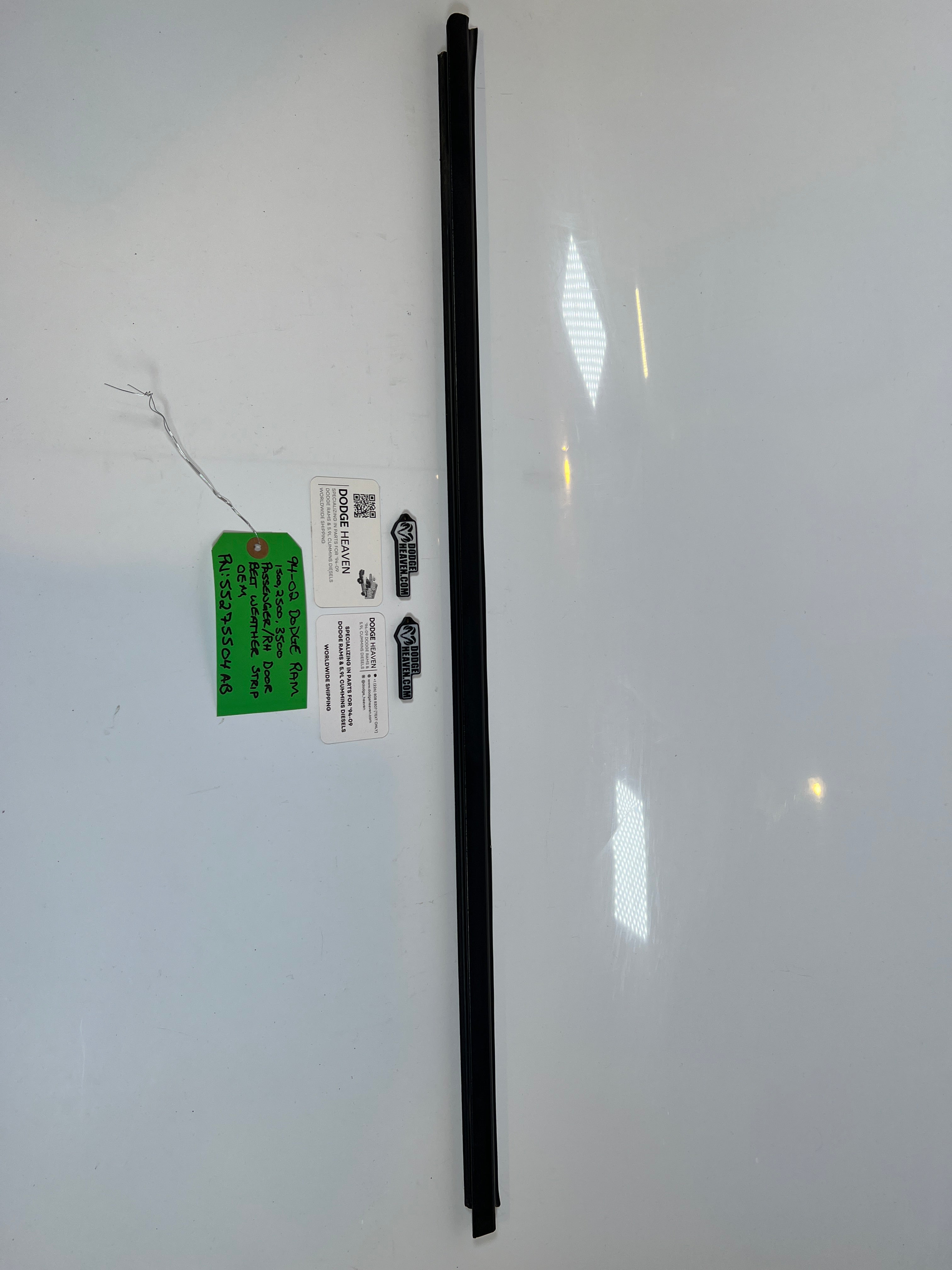 1994-2002 Dodge Ram Passenger / RH Door Belt Weather Strip