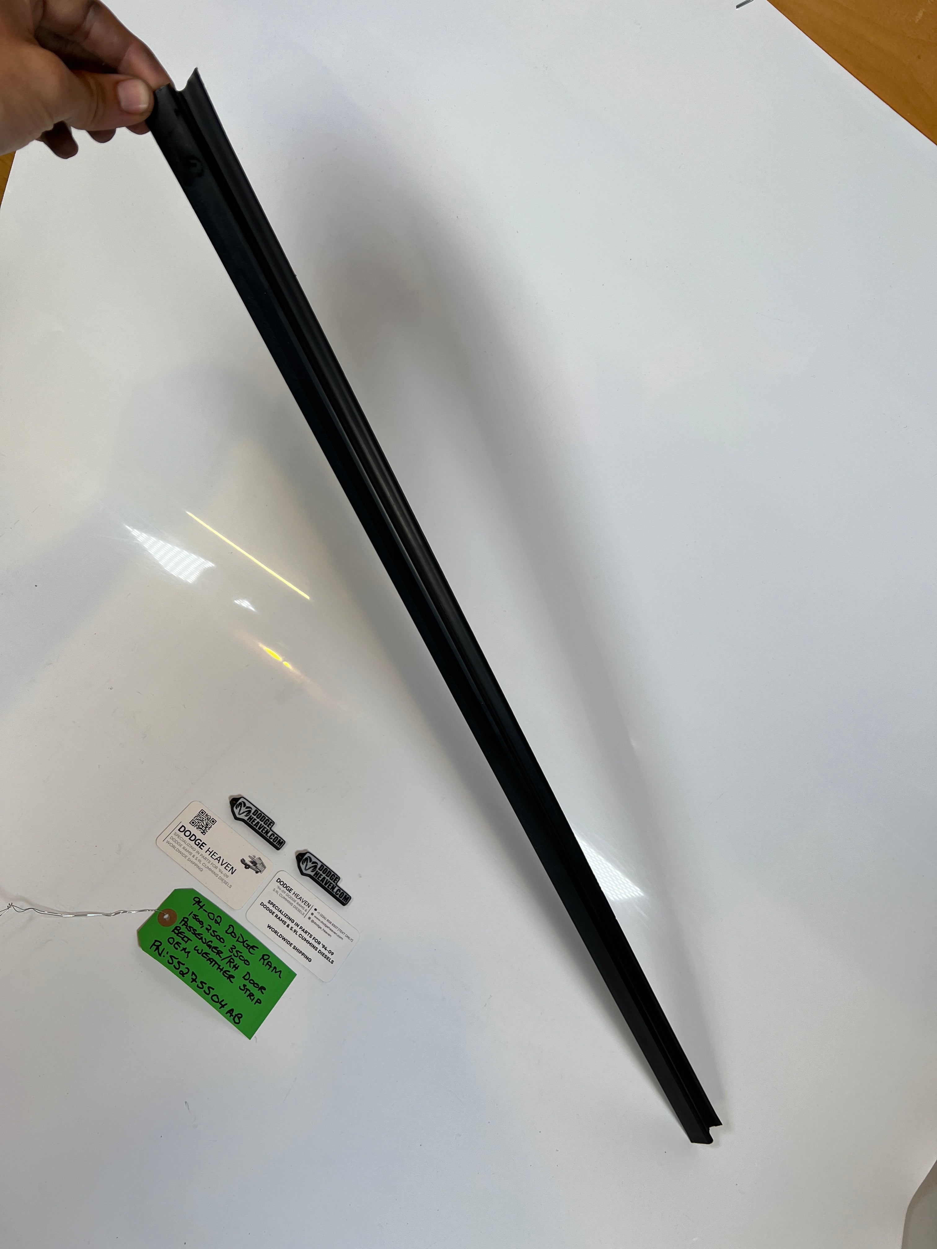 1994-2002 Dodge Ram Passenger / RH Door Belt Weather Strip