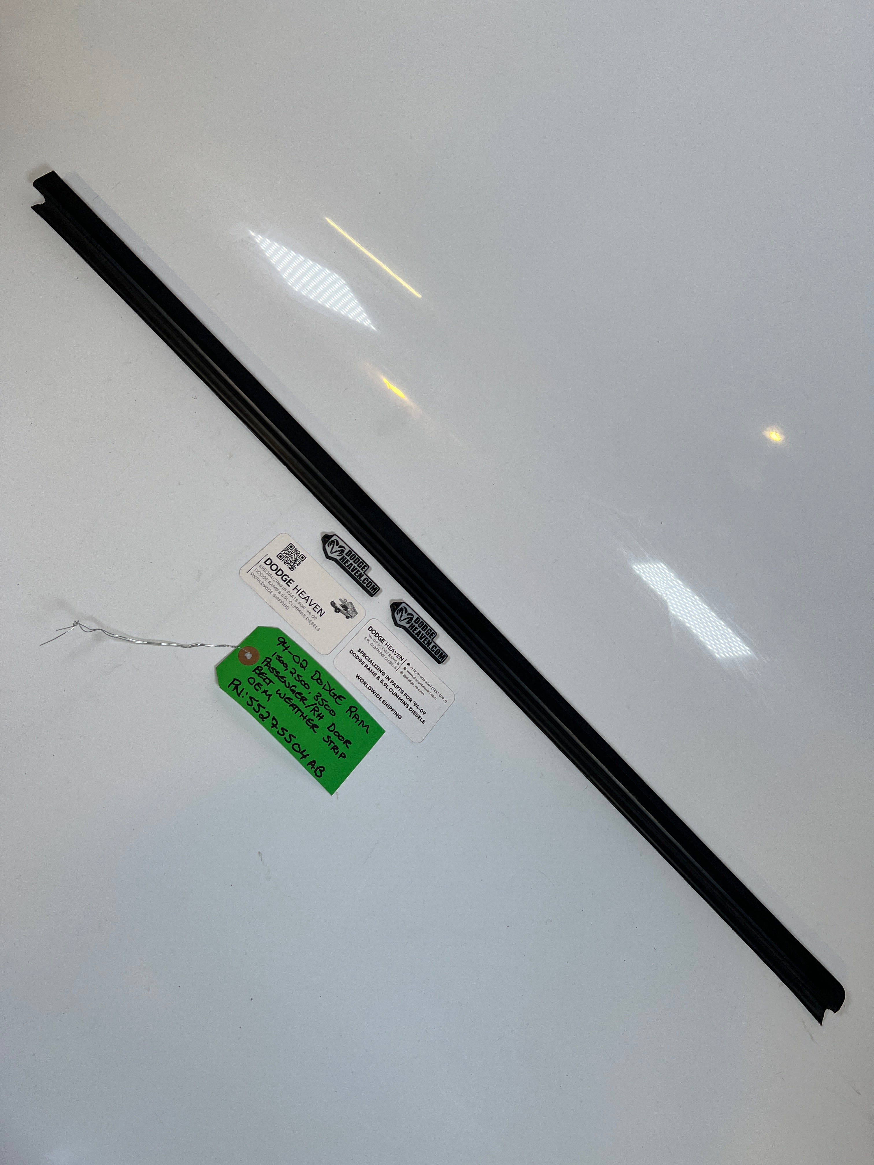 1994-2002 Dodge Ram Passenger / RH Door Belt Weather Strip