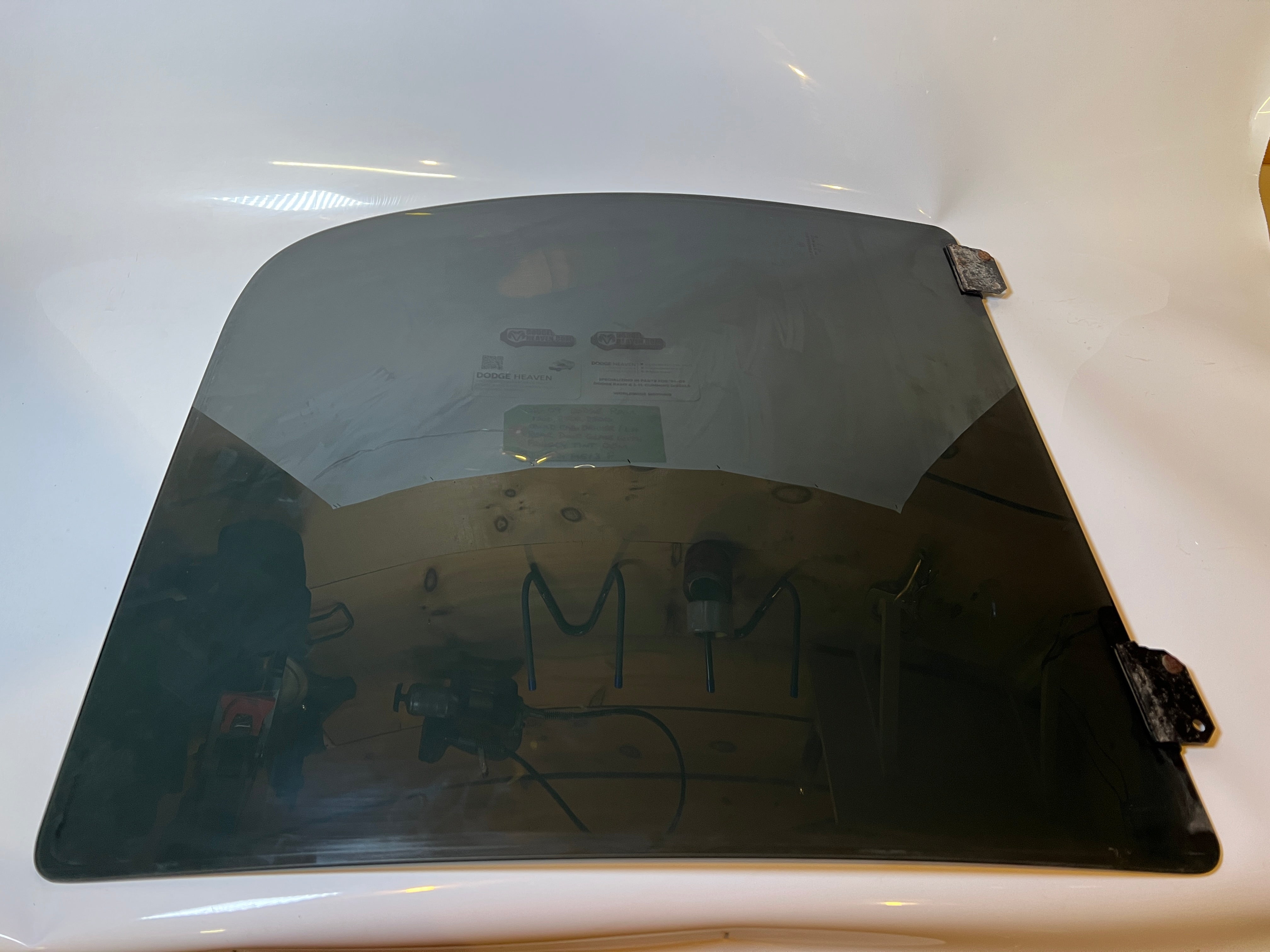 2002-2009 Dodge Ram Quad Cab Driver Side Rear Door Glass W Privacy Tint