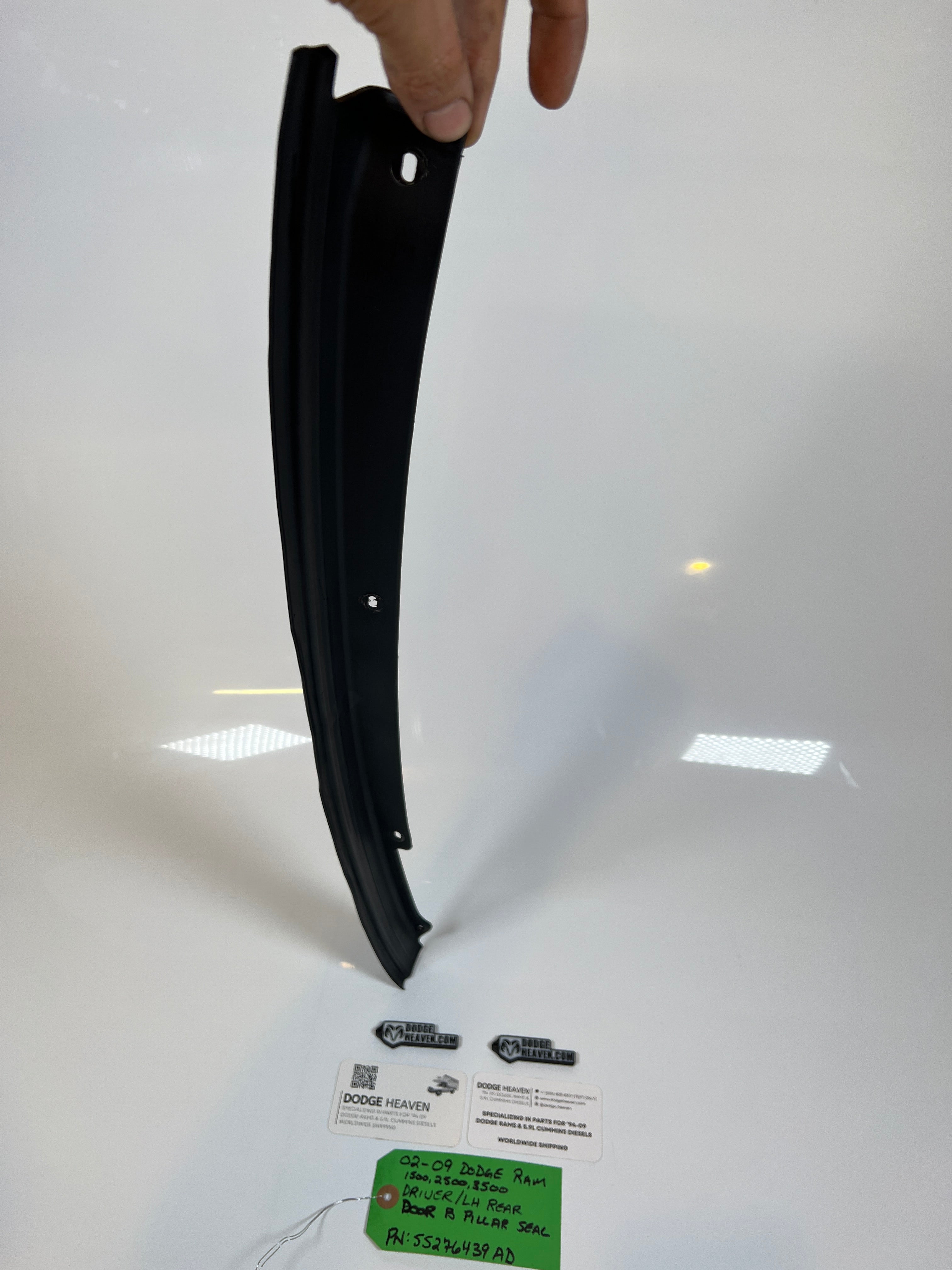 2002-2009 Dodge Ram Driver LH Rear Door B Pillar Seal