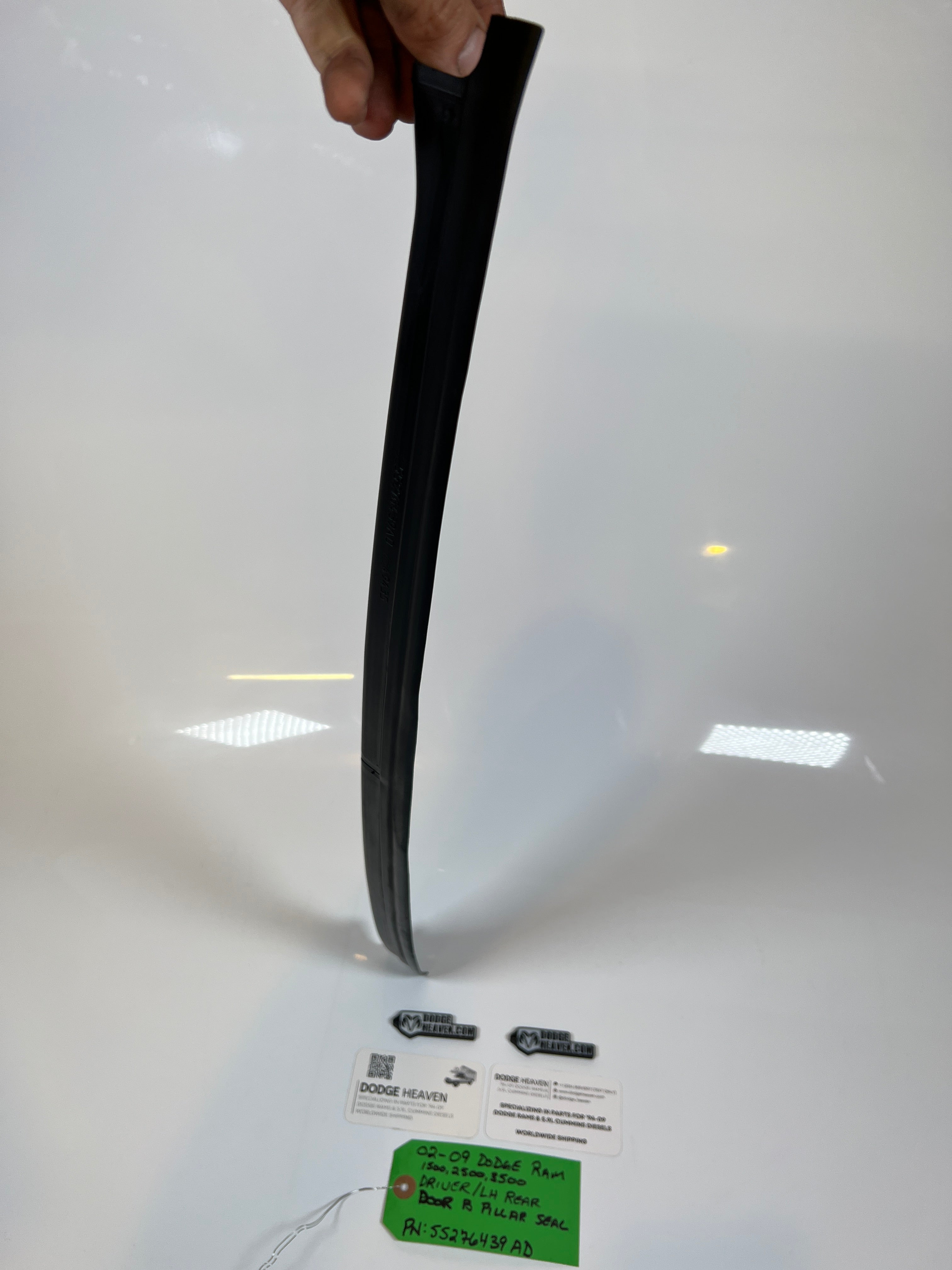 2002-2009 Dodge Ram Driver LH Rear Door B Pillar Seal
