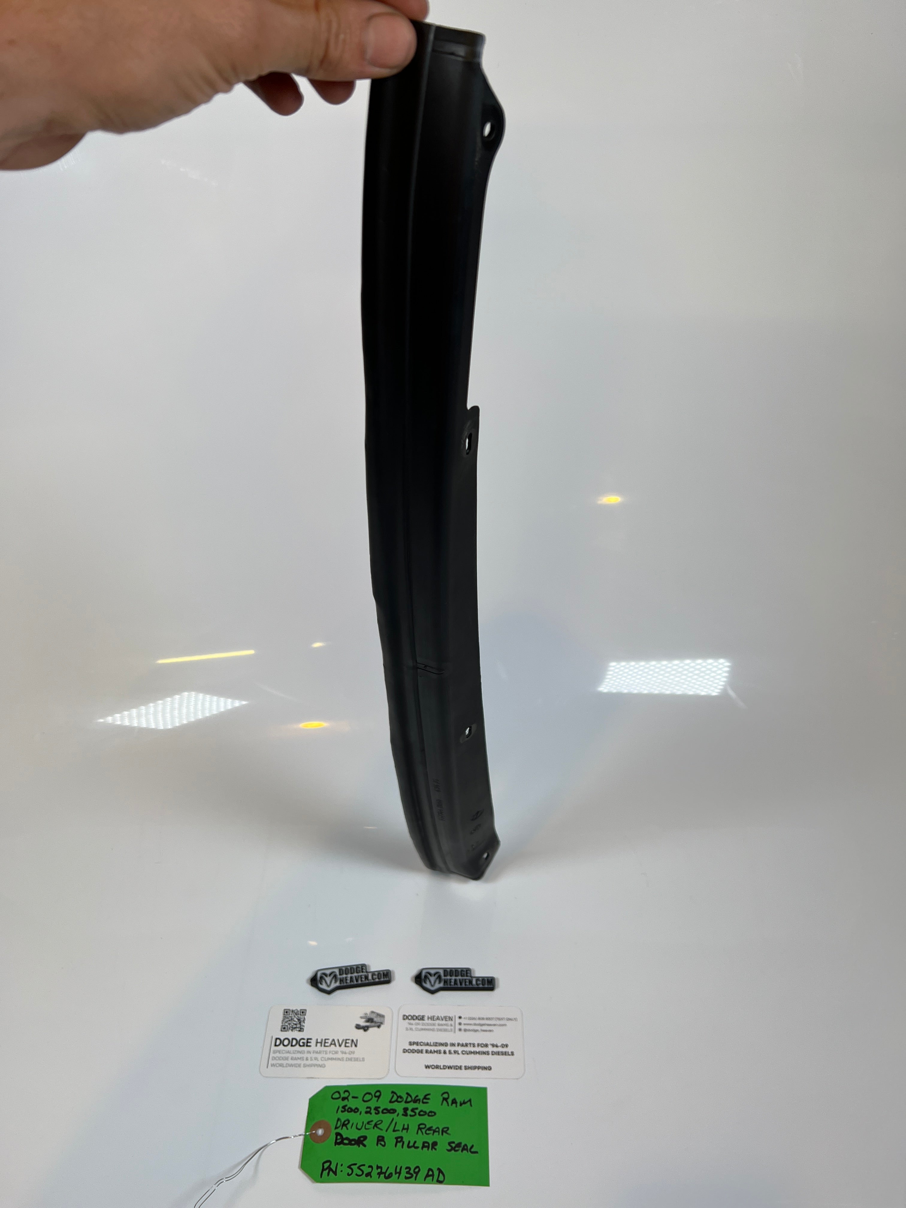 2002-2009 Dodge Ram Driver LH Rear Door B Pillar Seal