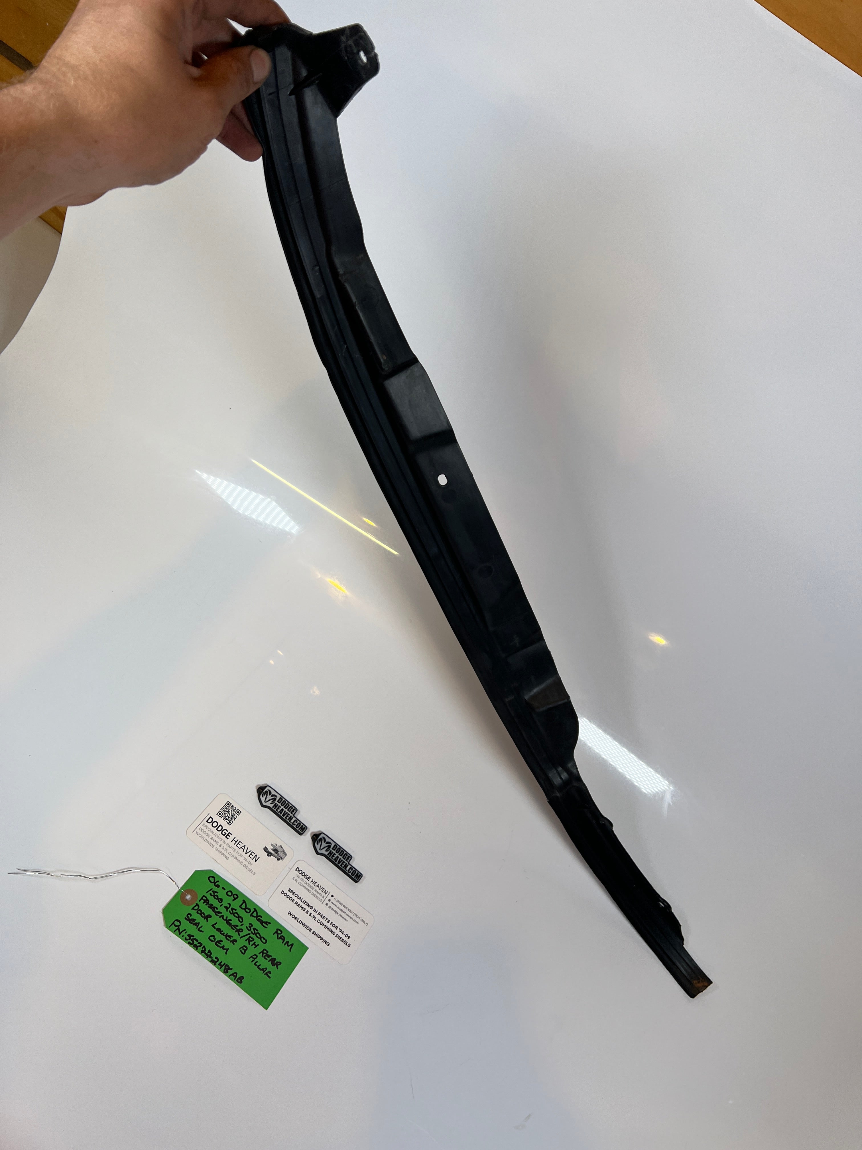 2006-2009 Dodge Ram Passenger Rear Door Lower B Pillar Seal