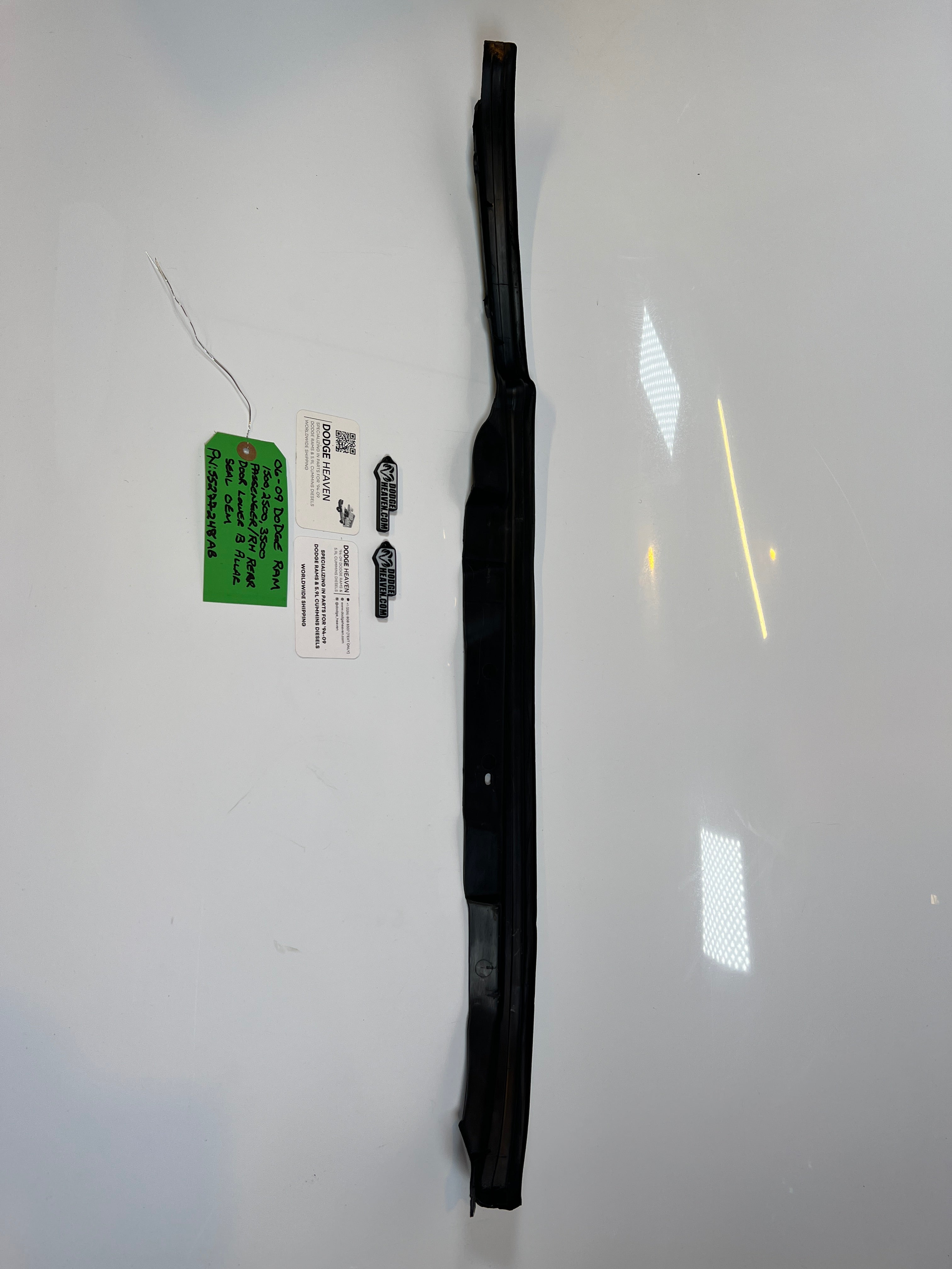 2006-2009 Dodge Ram Passenger Rear Door Lower B Pillar Seal