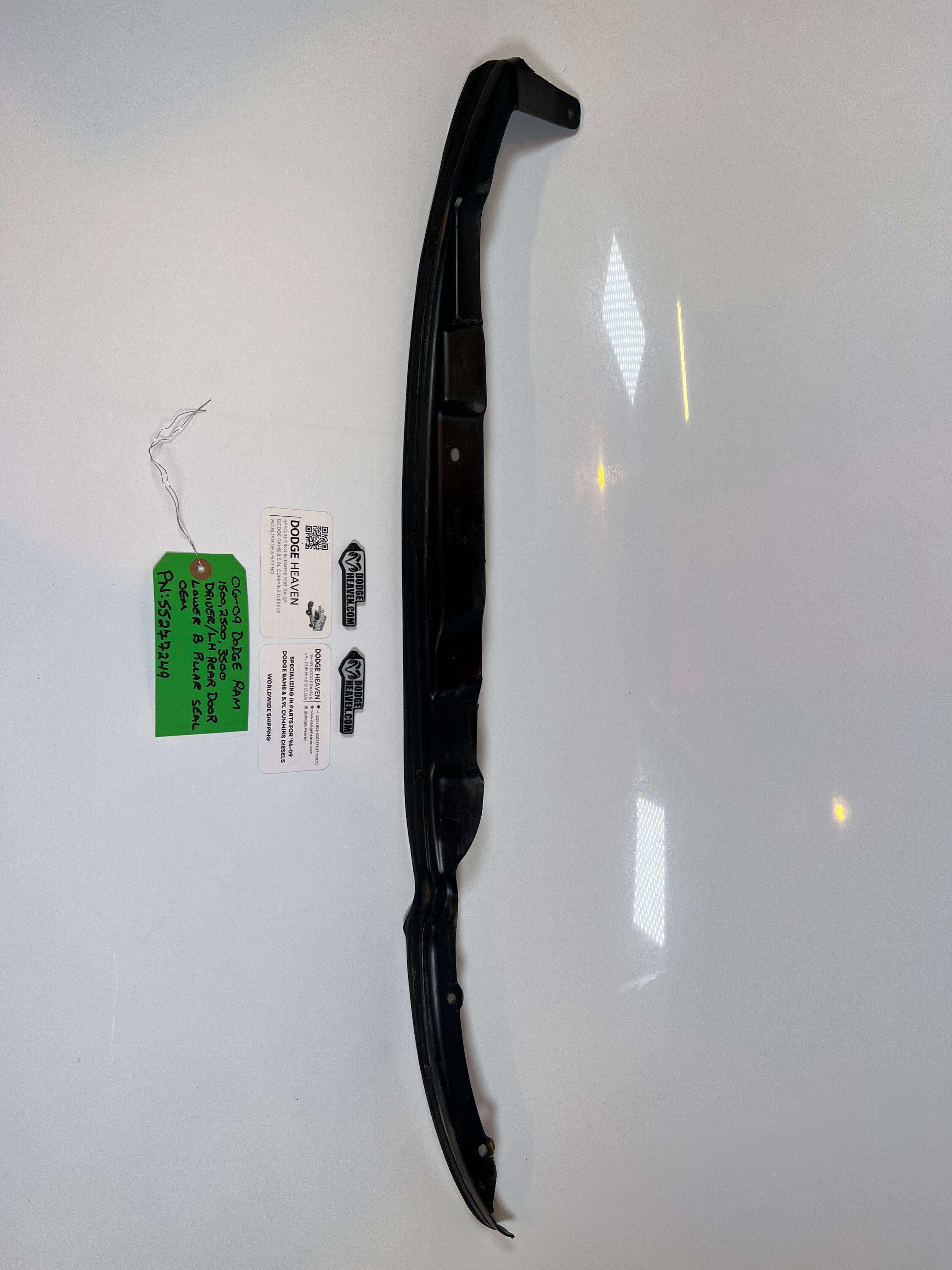 2006-2009 Dodge Ram Driver Rear Door Lower B Pillar Seal