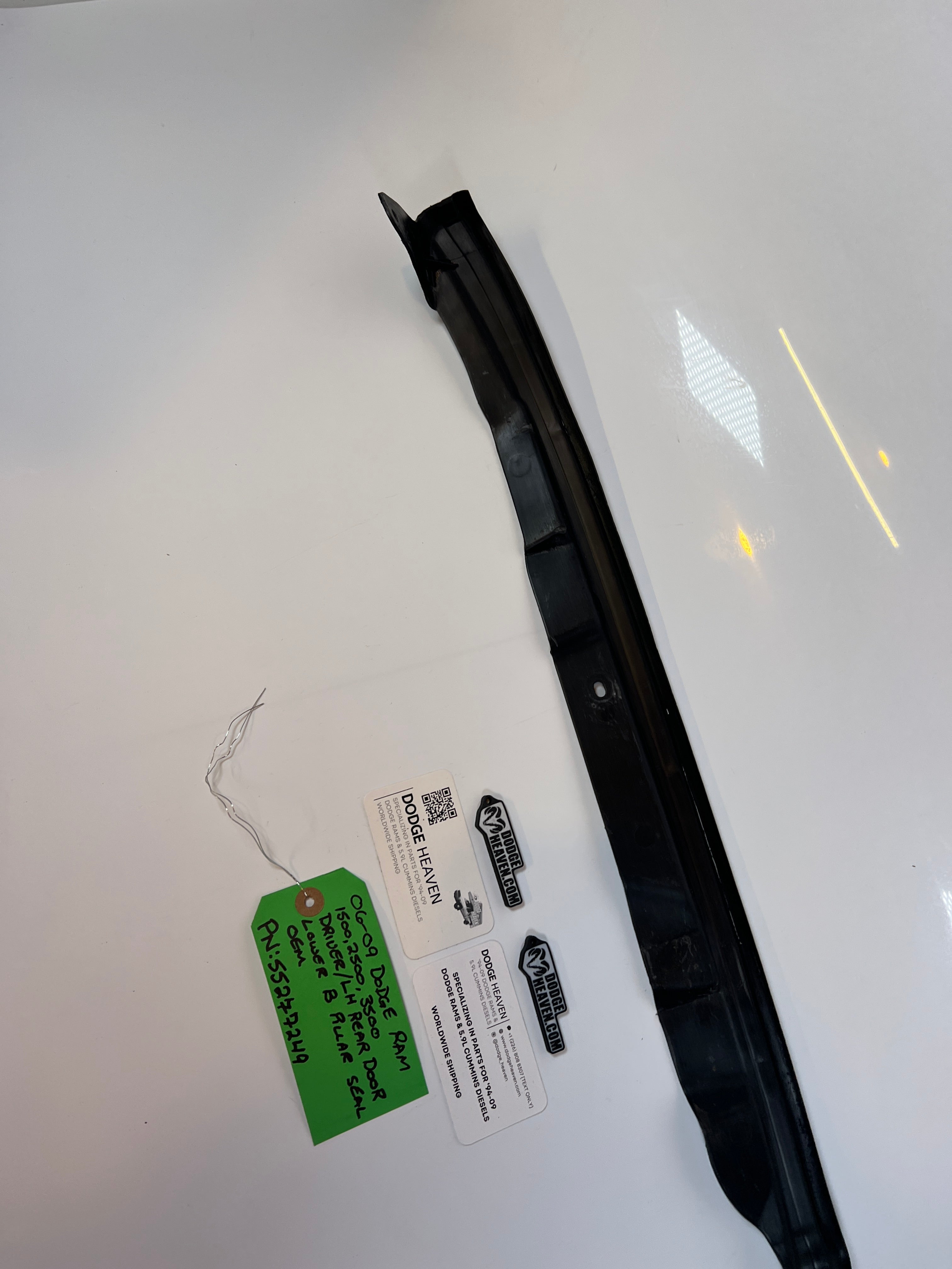 2006-2009 Dodge Ram Driver Rear Door Lower B Pillar Seal