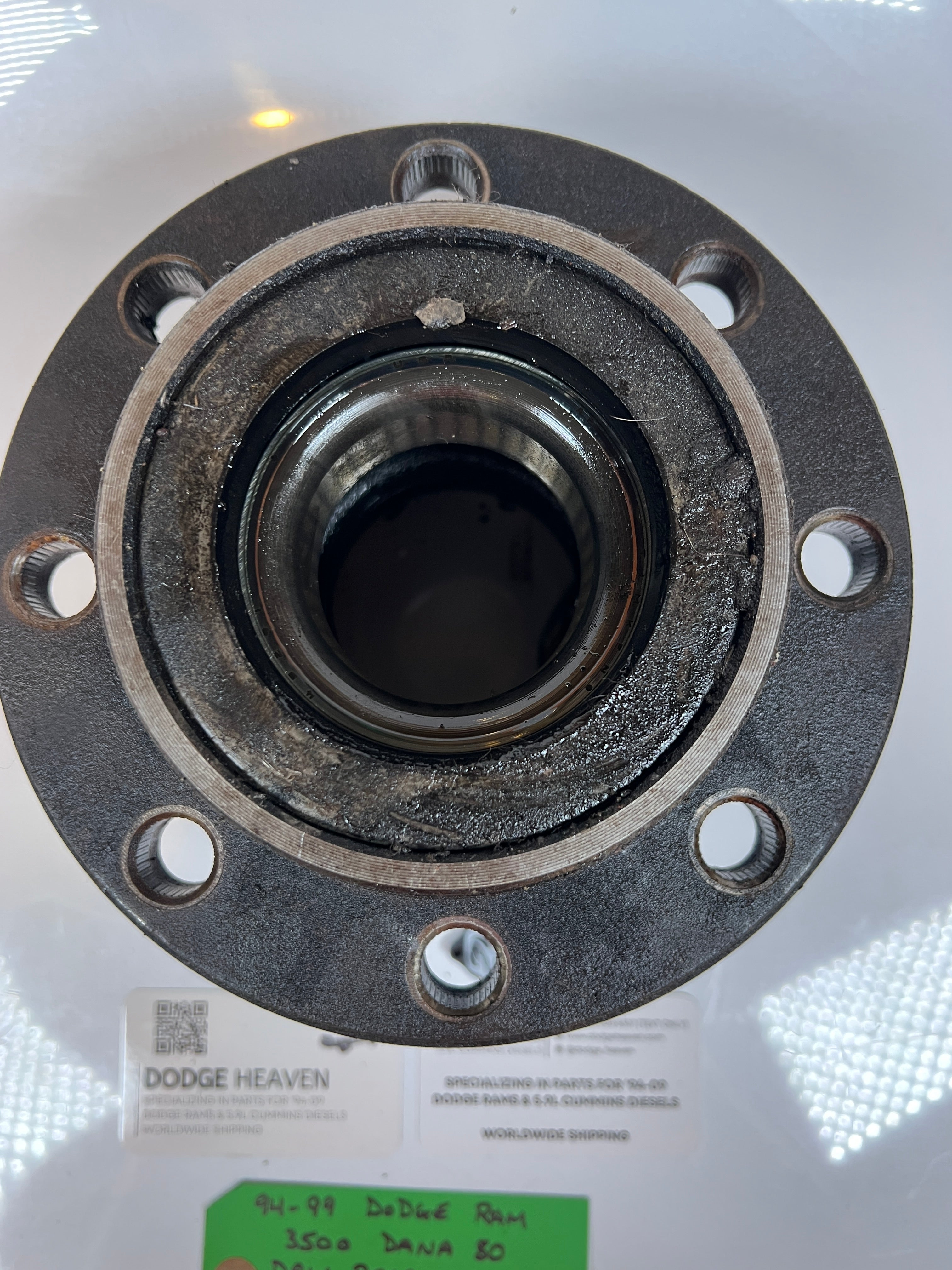 1994-1999 Dodge Ram 3500 Dana 80 Rear Axle Wheel Bearing Hub Dually