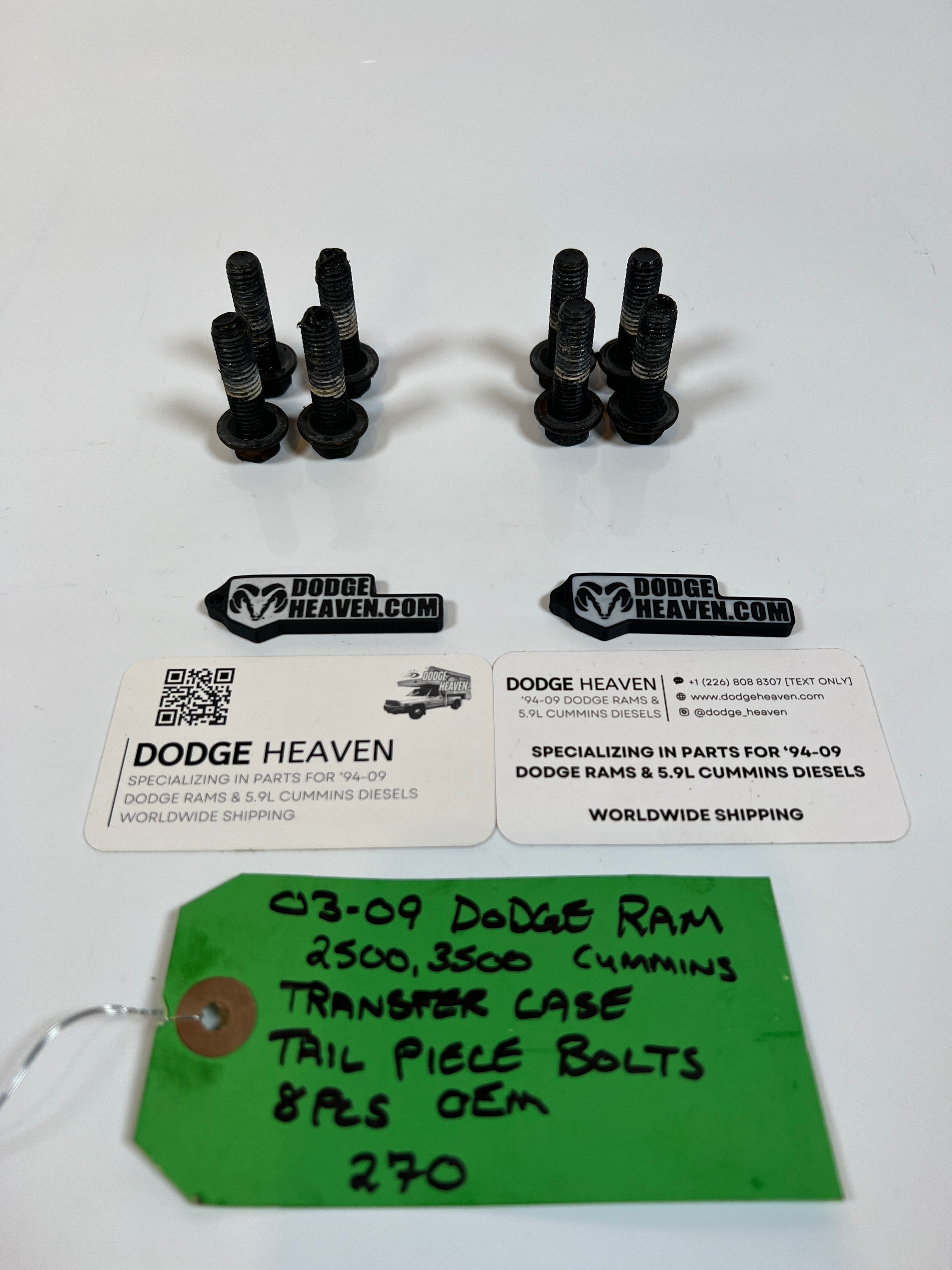 2003-2009 Dodge Ram 2500 3500 271D 273D Transfer Case Tail Housing Bolts 8Qty