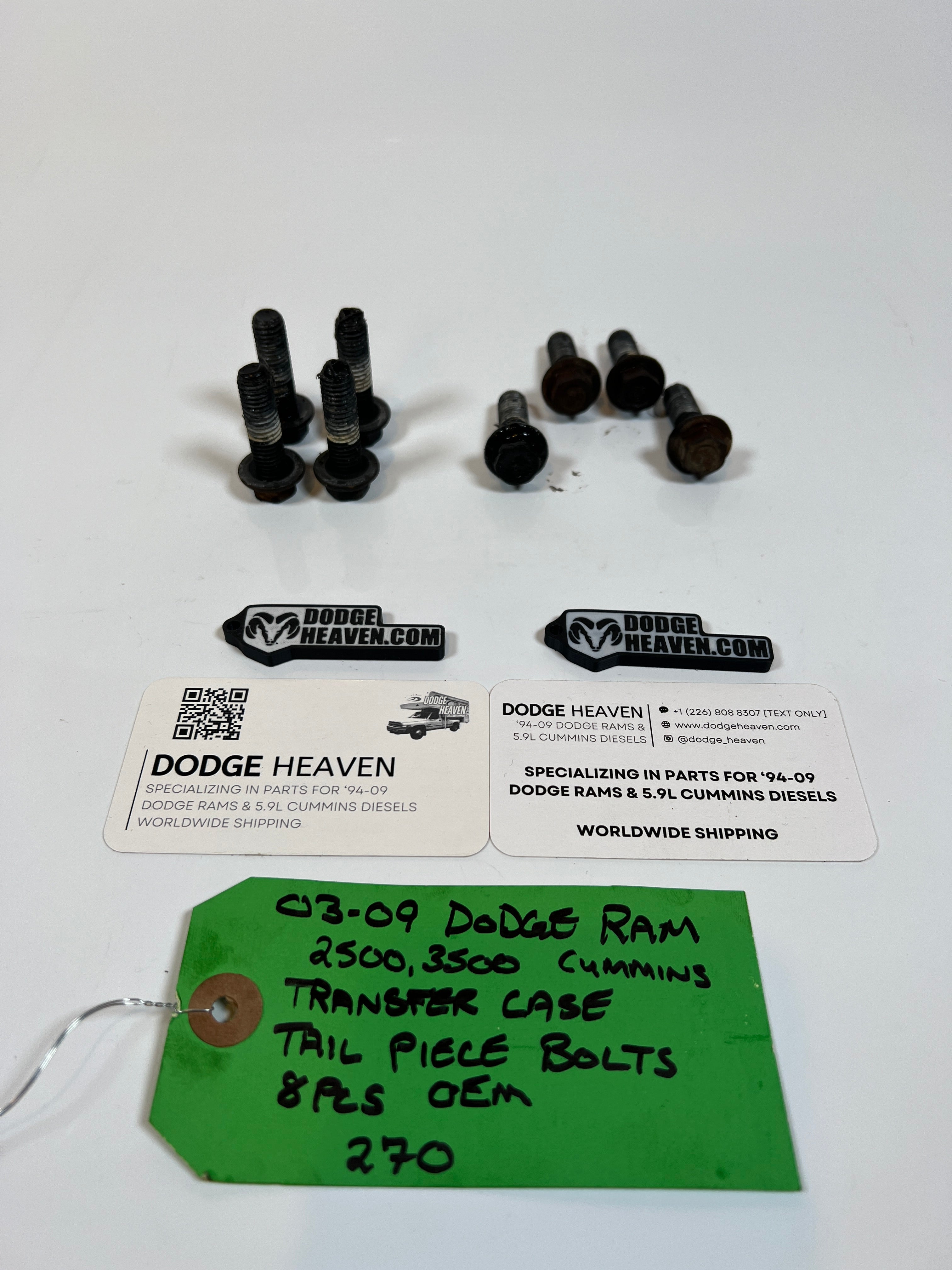 2003-2009 Dodge Ram 2500 3500 271D 273D Transfer Case Tail Housing Bolts 8Qty