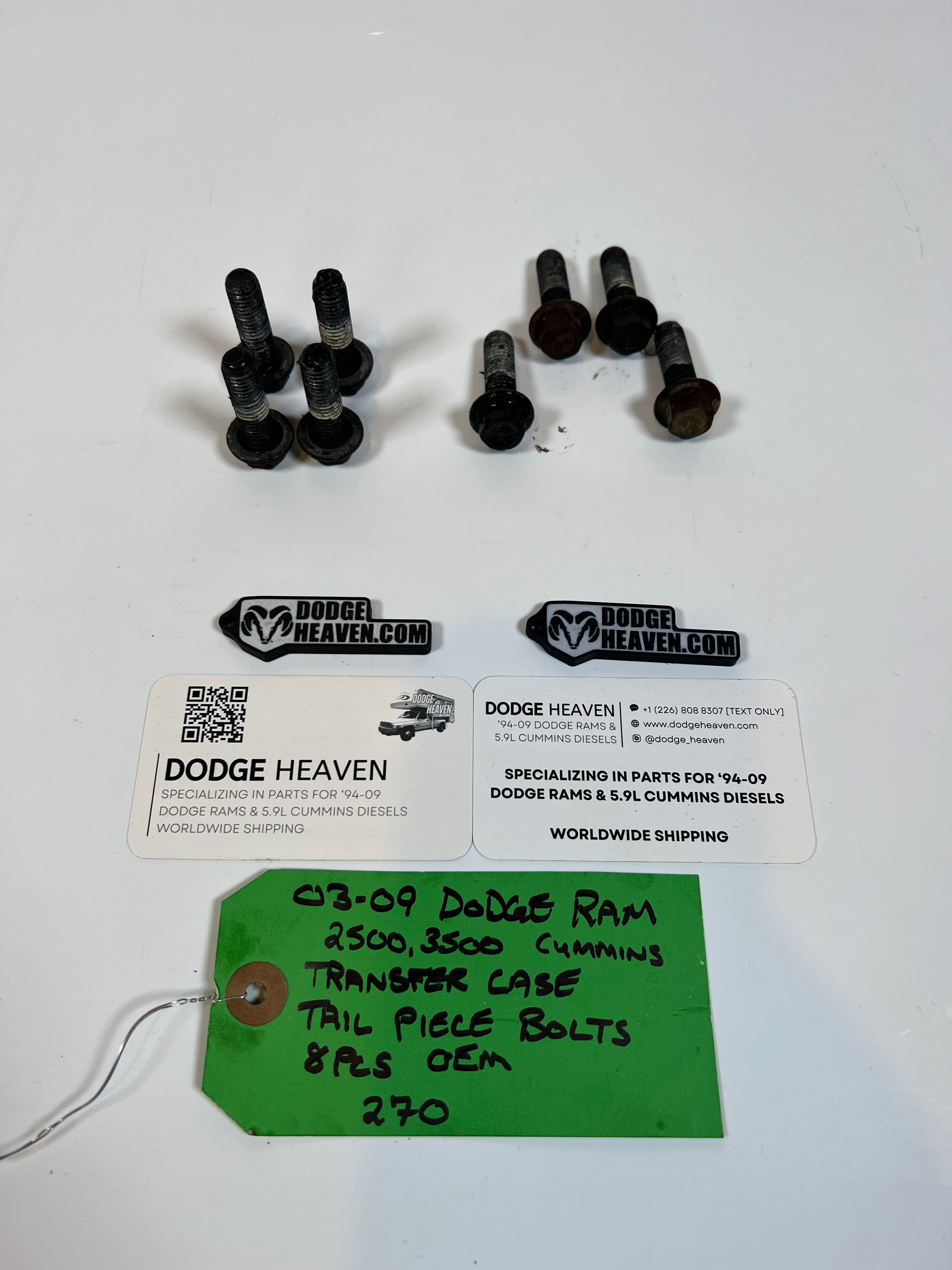 2003-2009 Dodge Ram 2500 3500 271D 273D Transfer Case Tail Housing Bolts 8Qty