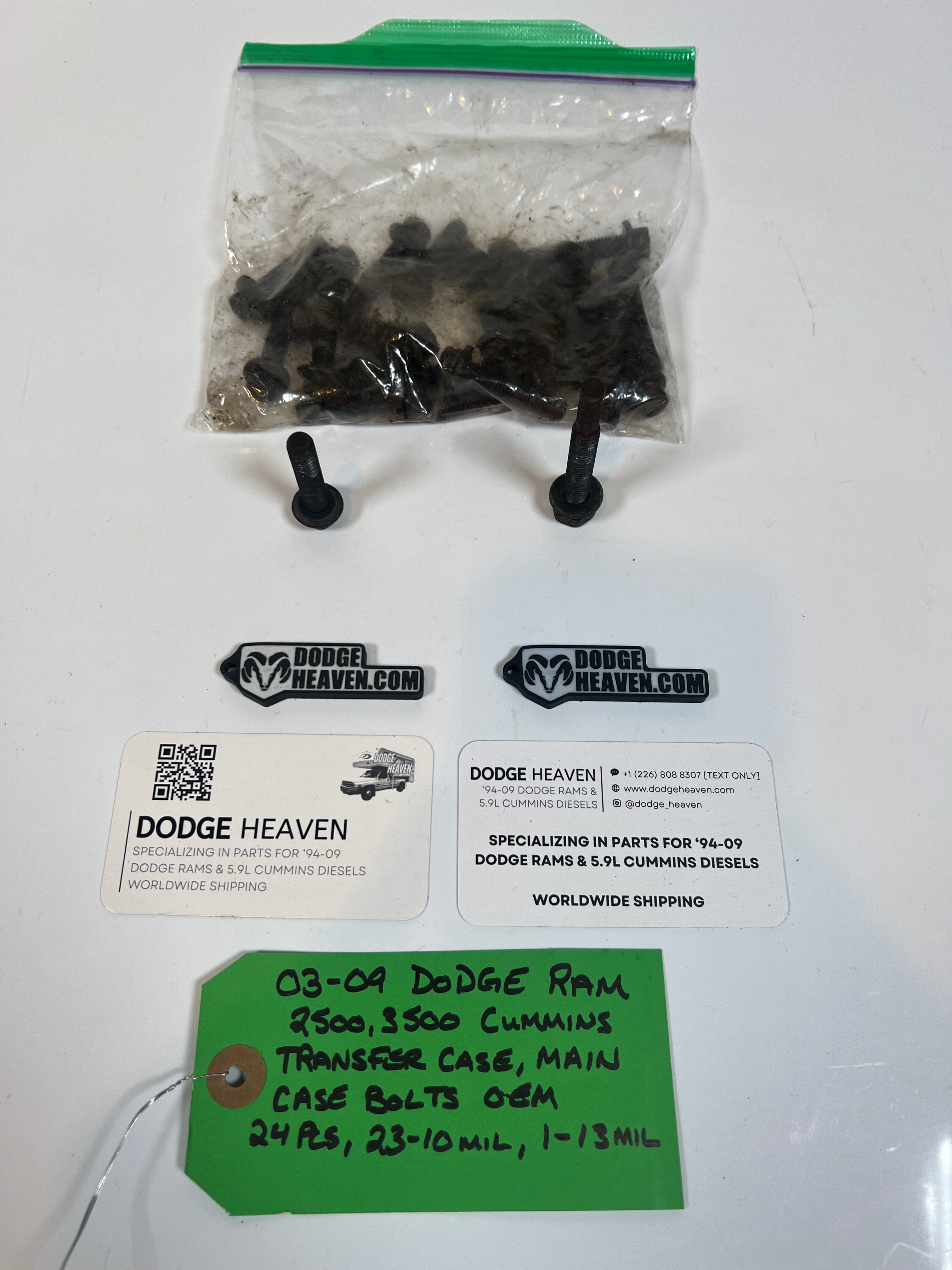 2003-2009 Dodge Ram 2500 3500 271D 273D transfer Case main Case Bolts 24 Qty
