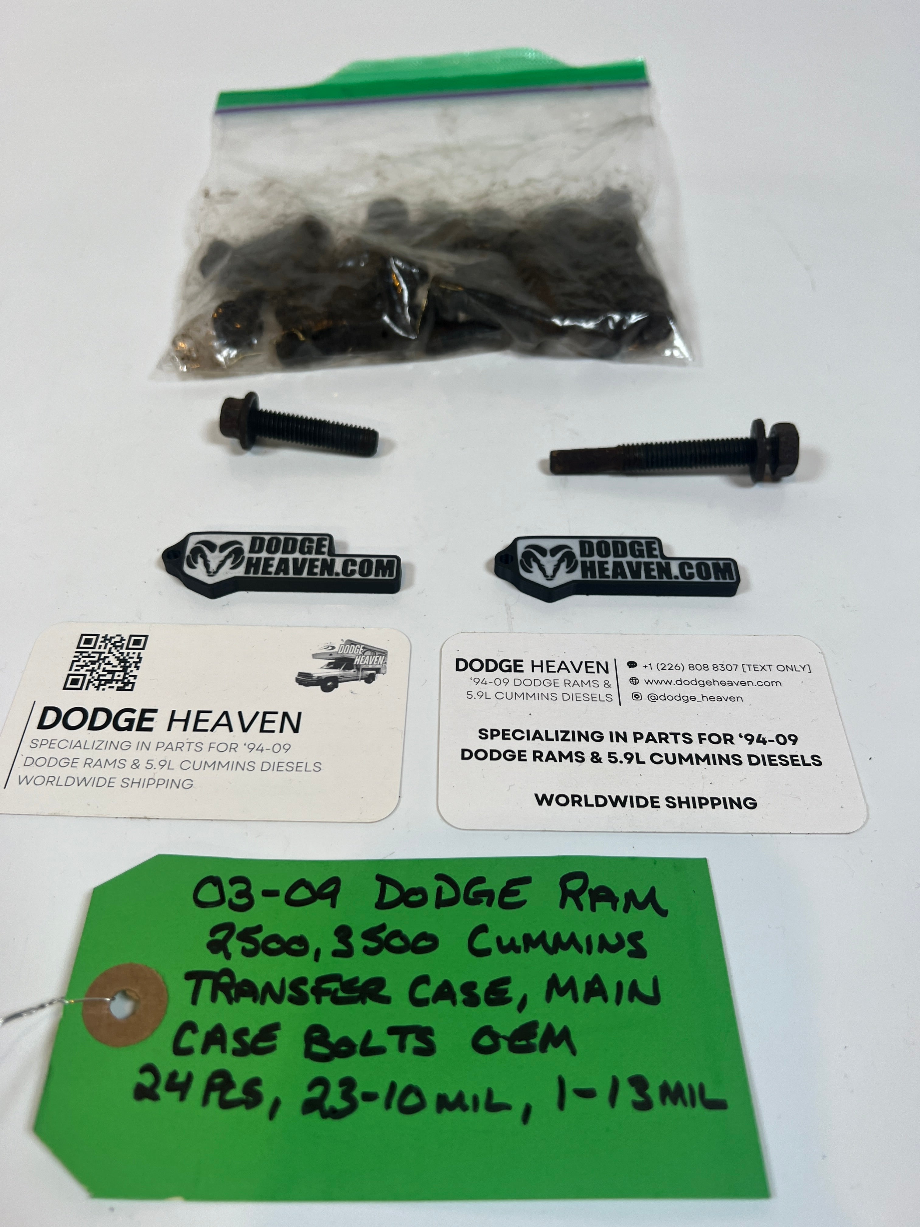 2003-2009 Dodge Ram 2500 3500 271D 273D transfer Case main Case Bolts 24 Qty