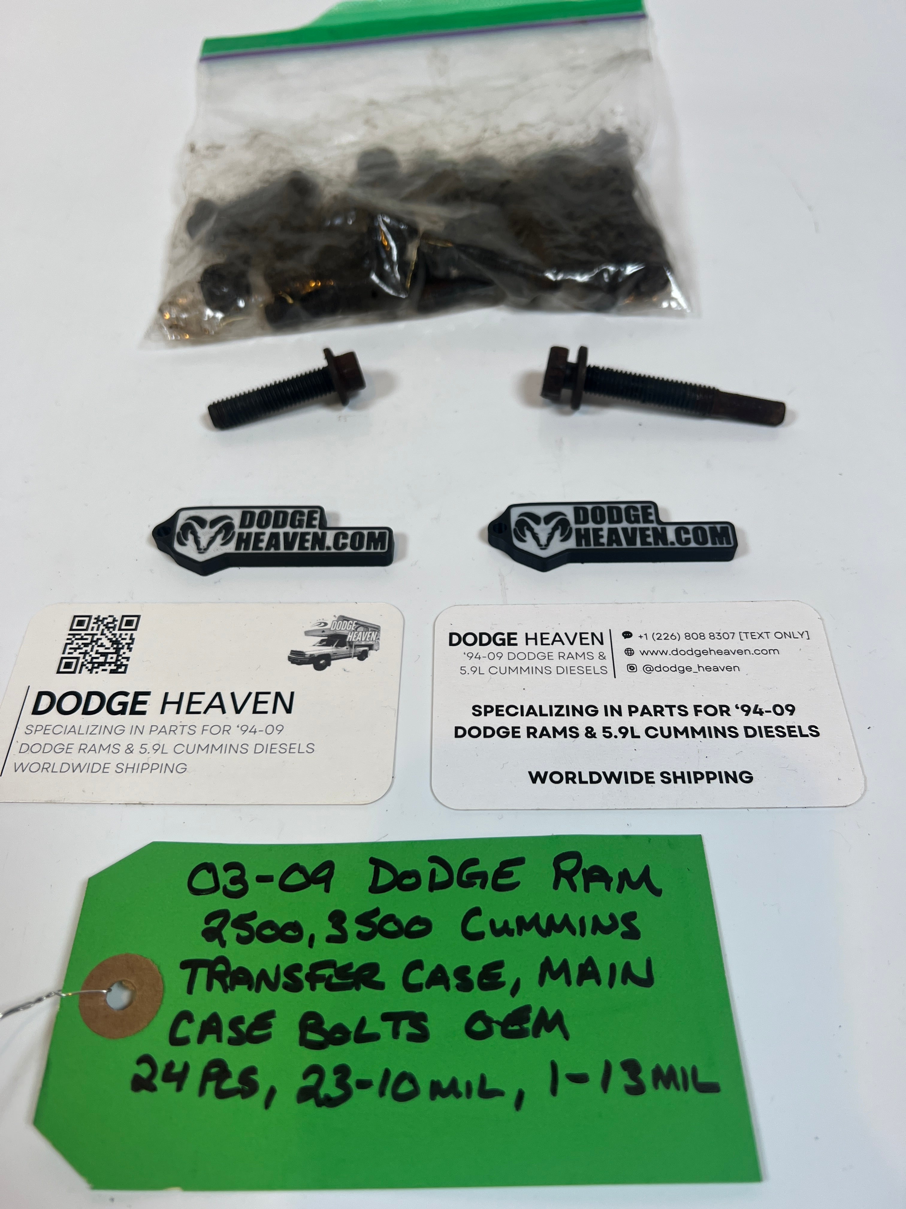 2003-2009 Dodge Ram 2500 3500 271D 273D transfer Case main Case Bolts 24 Qty