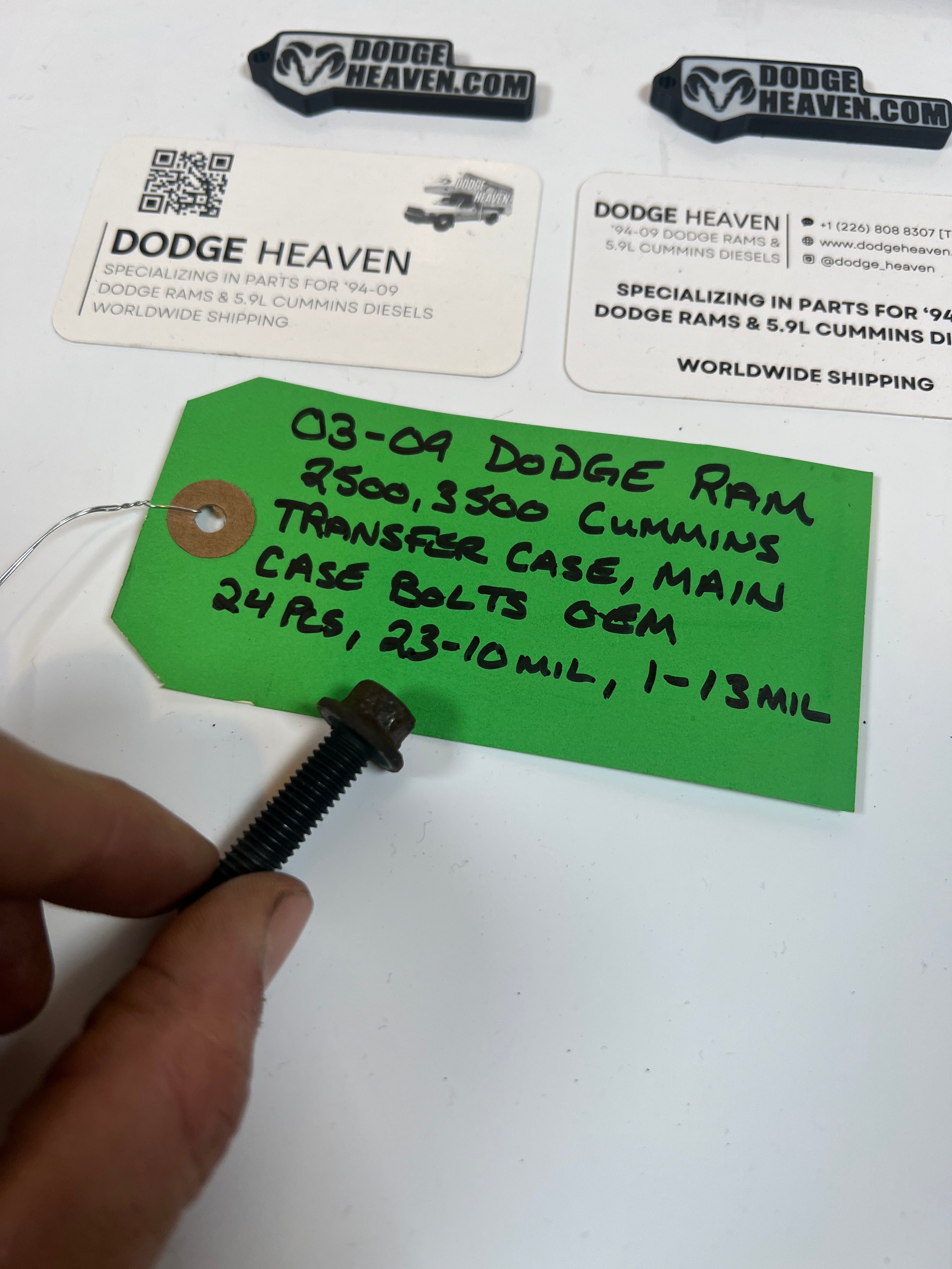 2003-2009 Dodge Ram 2500 3500 271D 273D transfer Case main Case Bolts 24 Qty