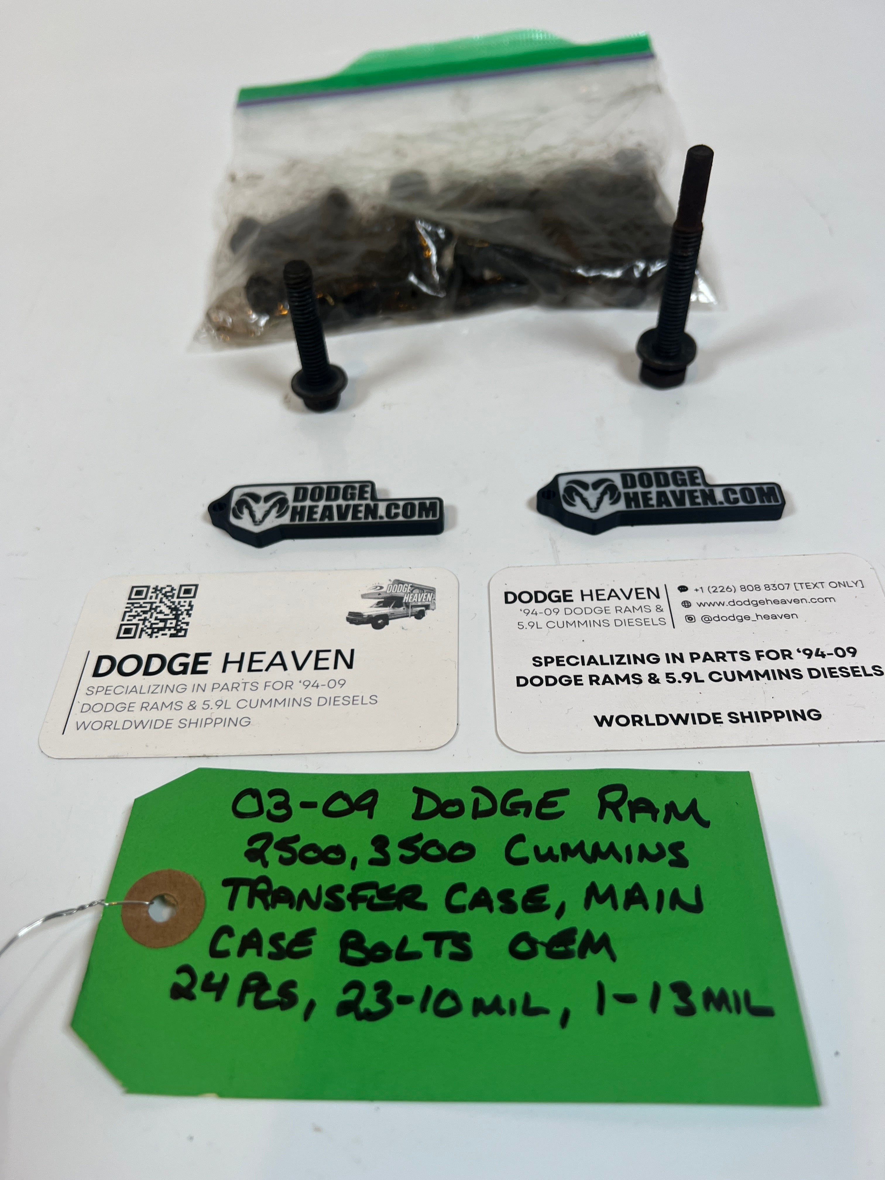 2003-2009 Dodge Ram 2500 3500 271D 273D transfer Case main Case Bolts 24 Qty