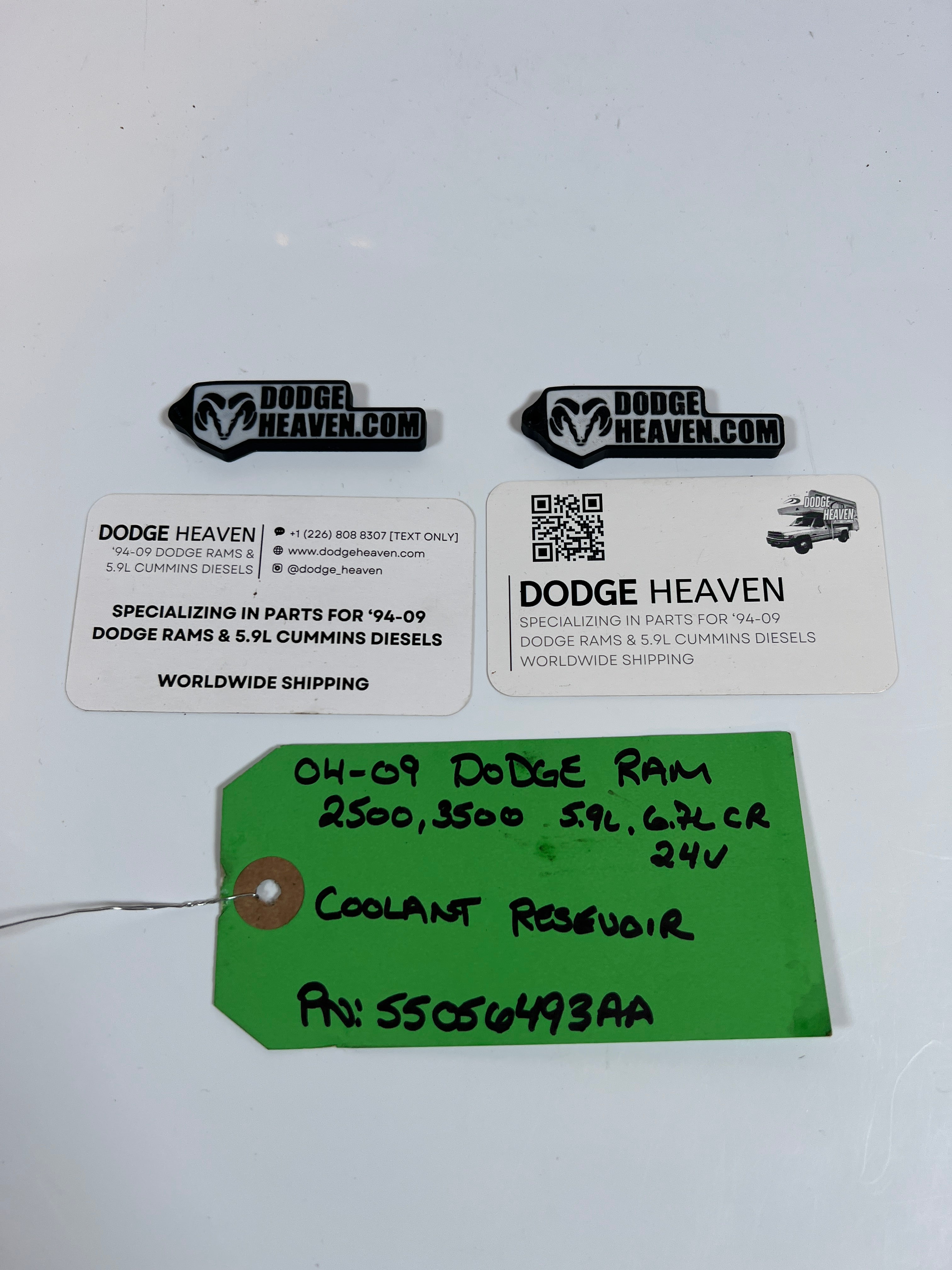 2004-2009 Dodge Ram 5.9L 6.7L Cummins Coolant Reservoir Bottle