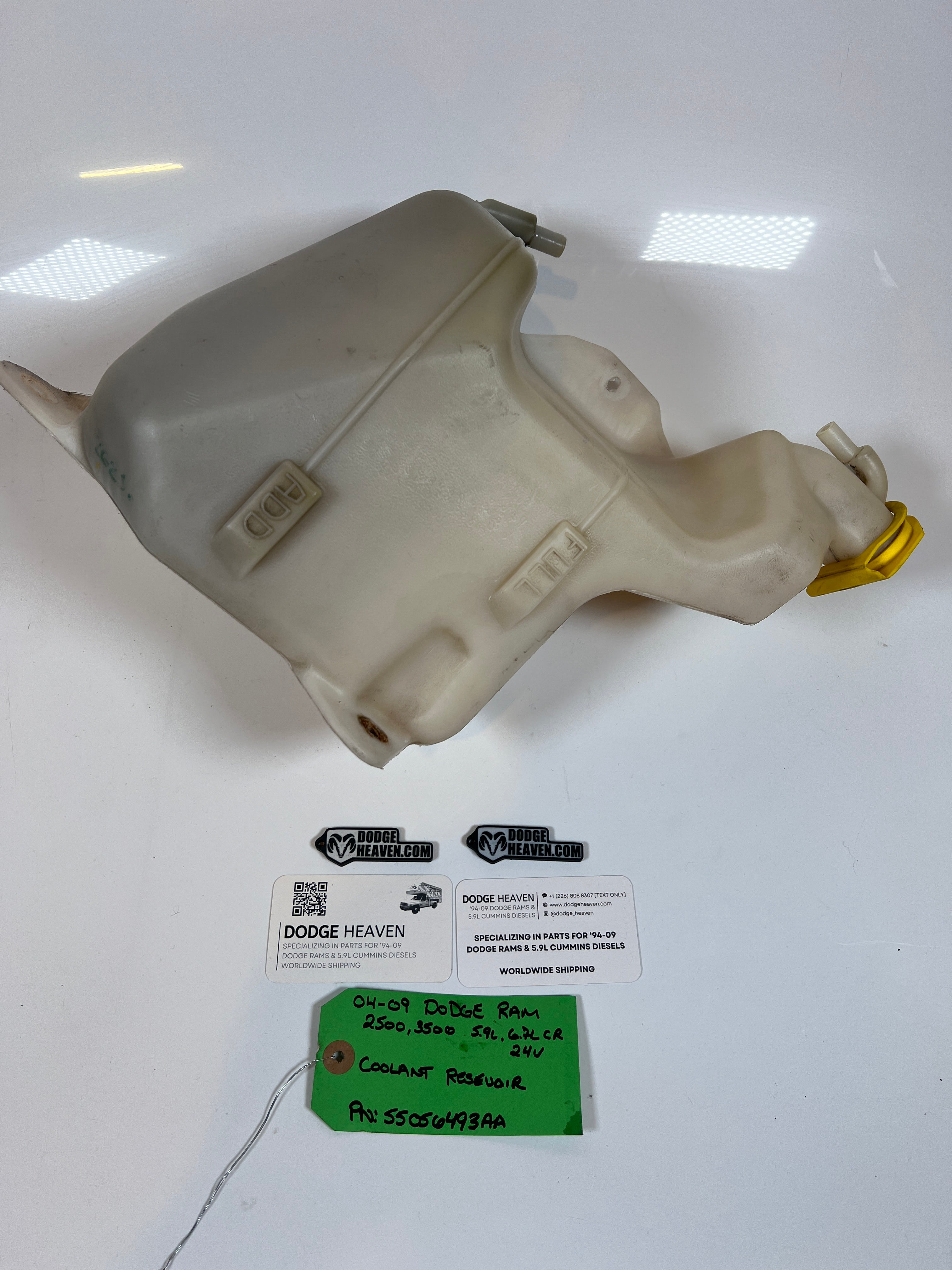 2004-2009 Dodge Ram 5.9L 6.7L Cummins Coolant Reservoir Bottle