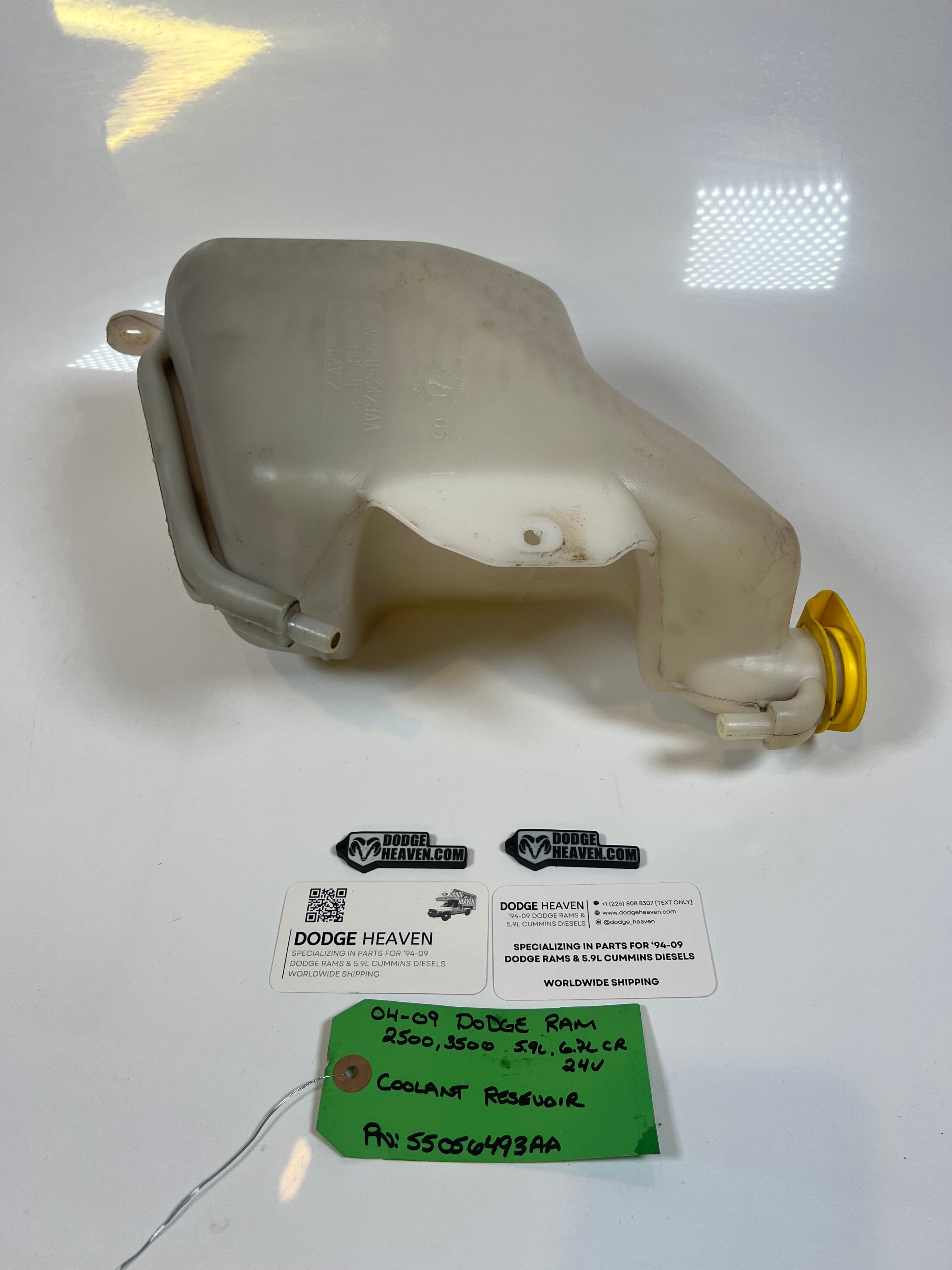 2004-2009 Dodge Ram 5.9L 6.7L Cummins Coolant Reservoir Bottle
