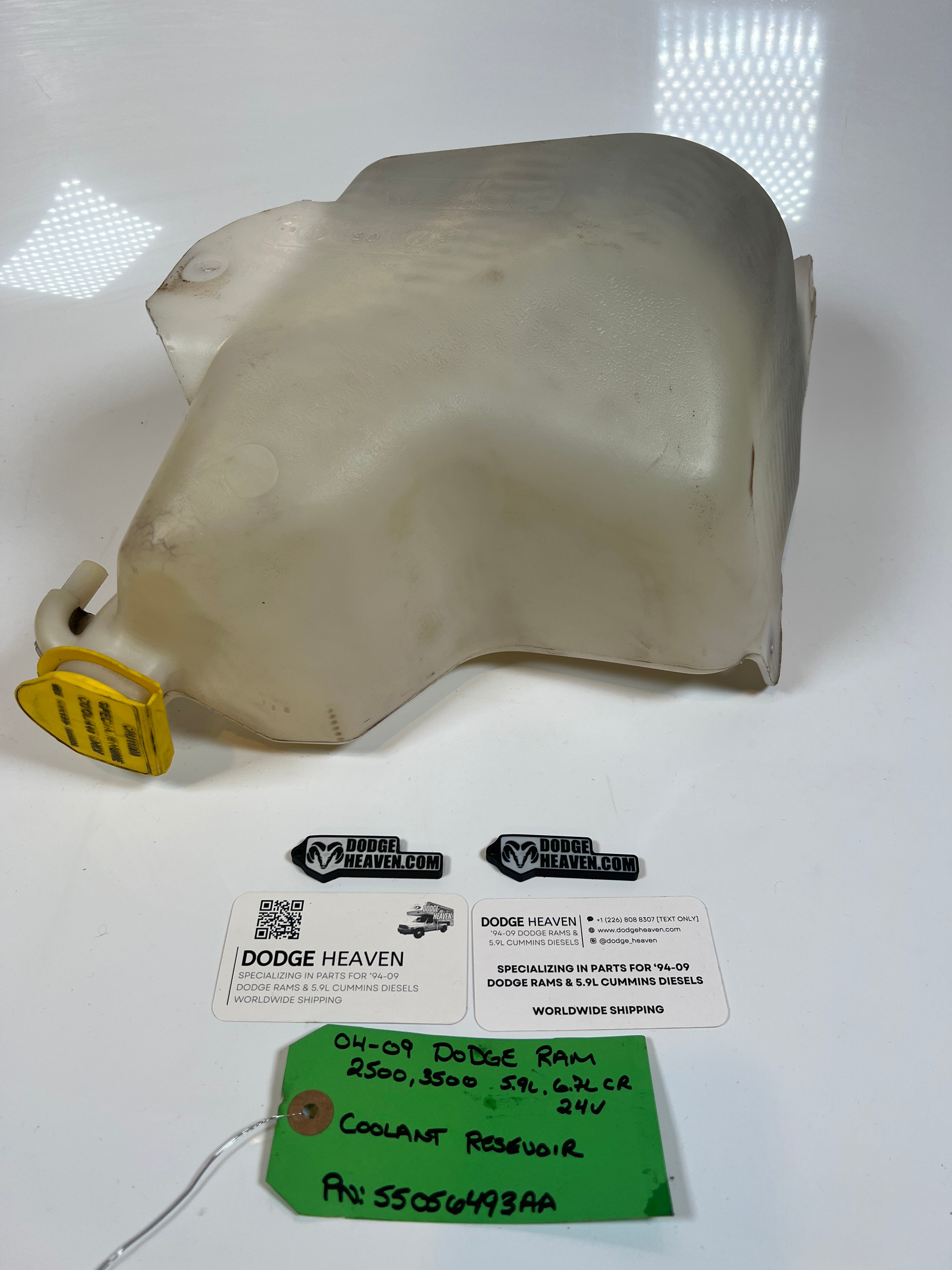 2004-2009 Dodge Ram 5.9L 6.7L Cummins Coolant Reservoir Bottle