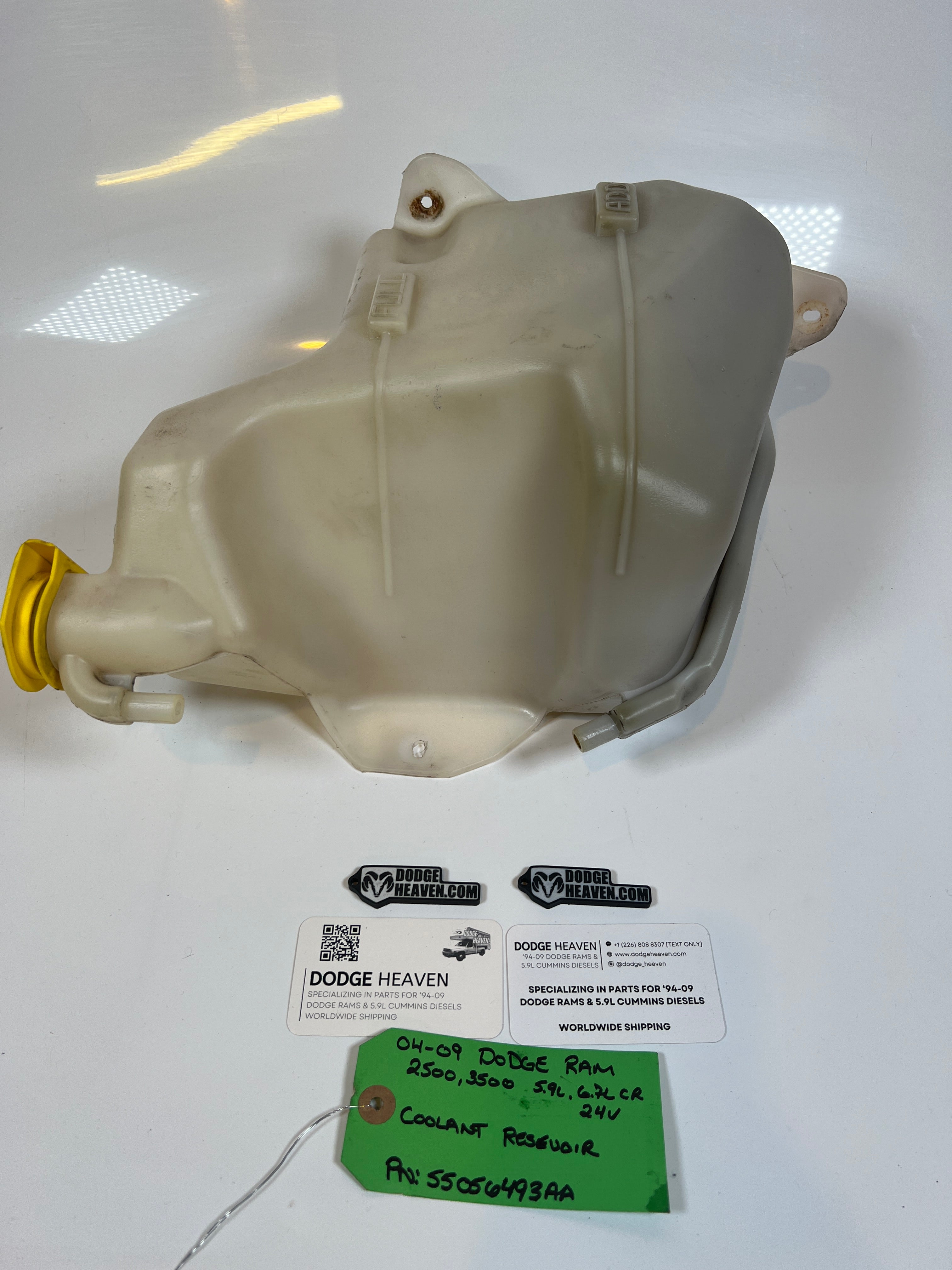 2004-2009 Dodge Ram 5.9L 6.7L Cummins Coolant Reservoir Bottle