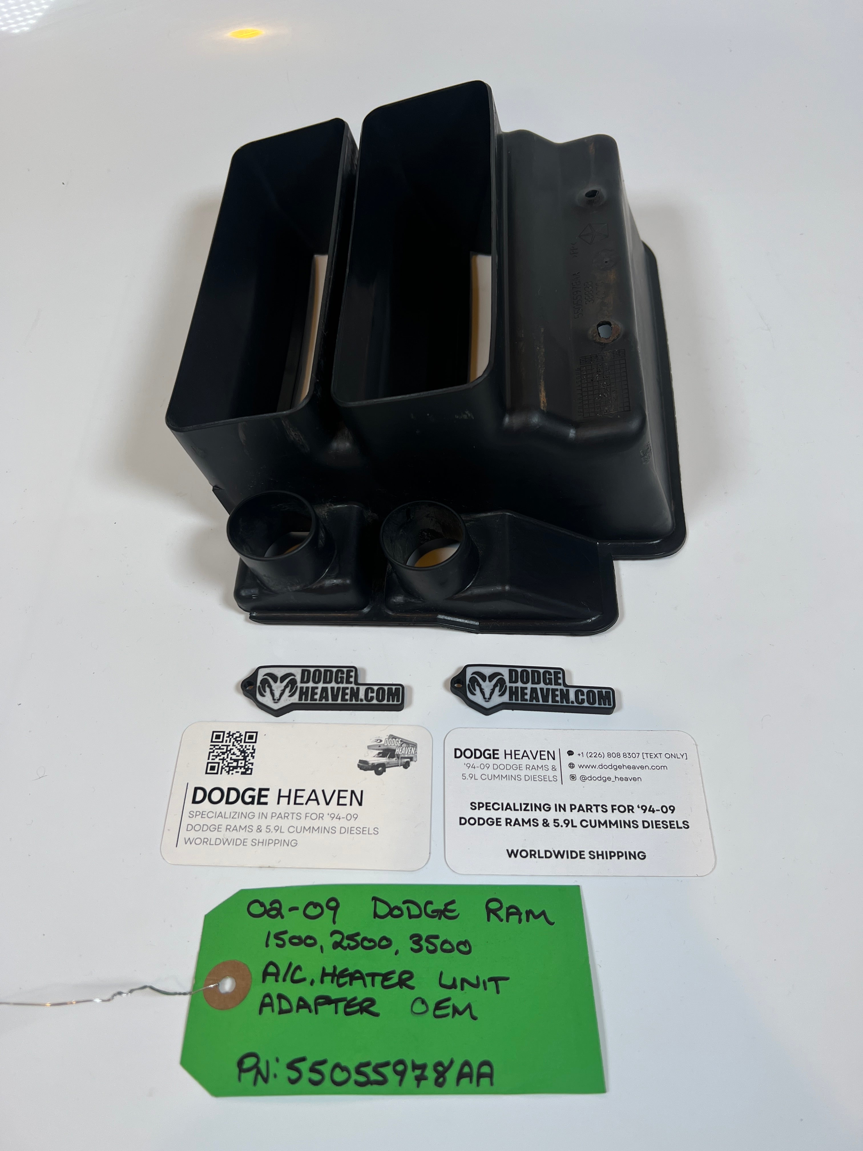 2002-2009 Dodge Ram A/C Heater Unit Adapter 1500 2500 3500