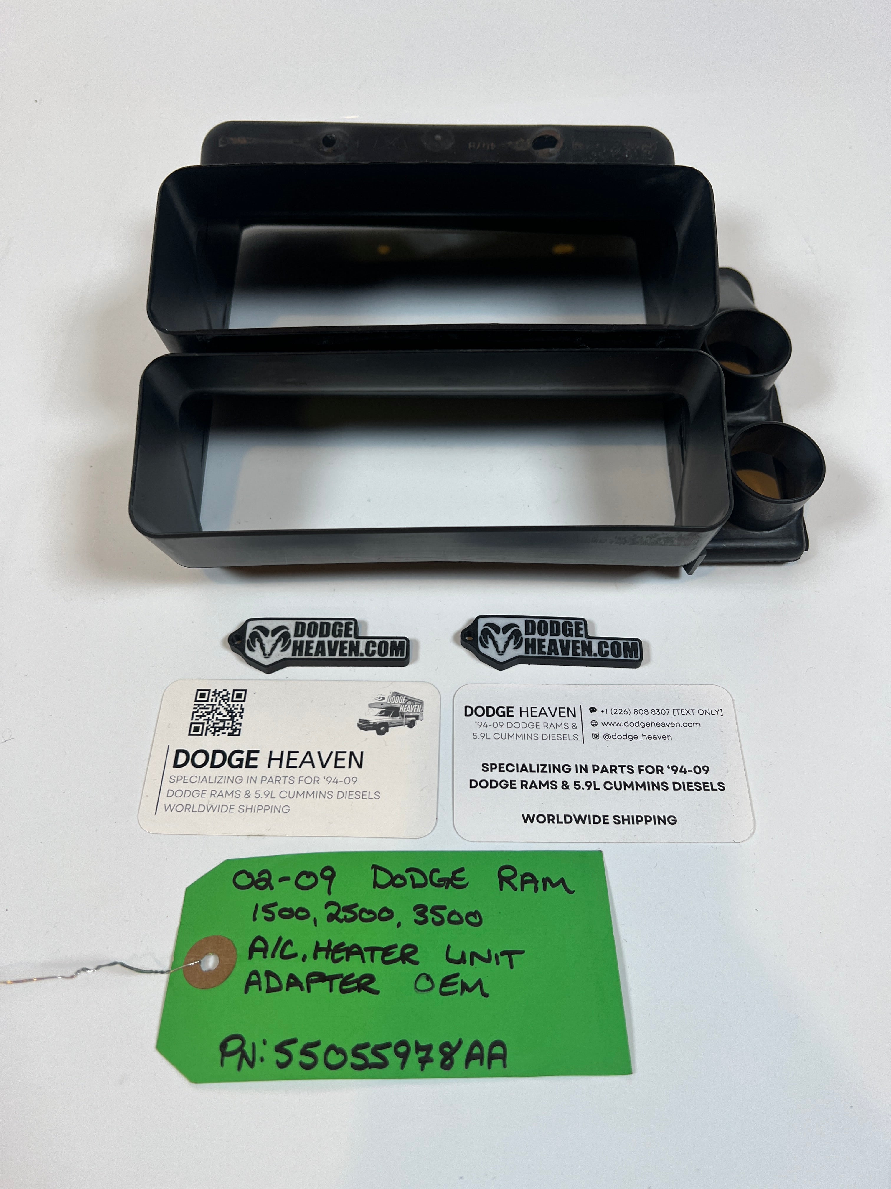 2002-2009 Dodge Ram A/C Heater Unit Adapter 1500 2500 3500